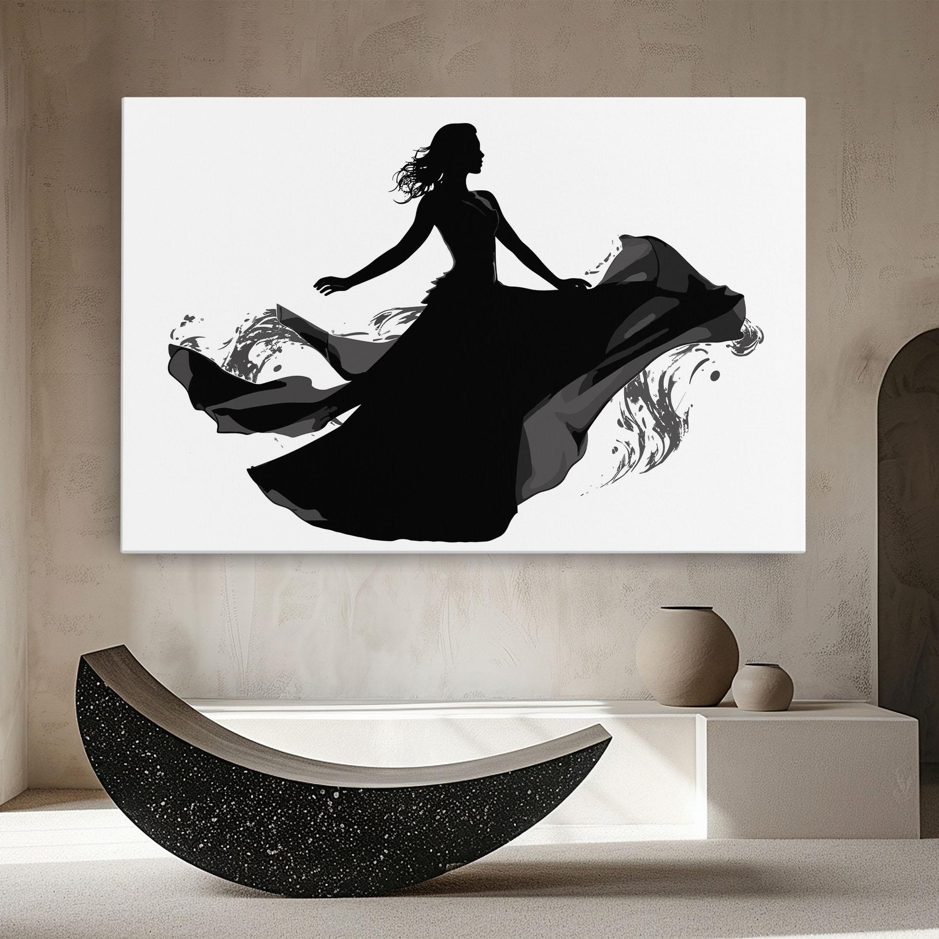 Obraz na Płótnie Dress Jump mockup 8