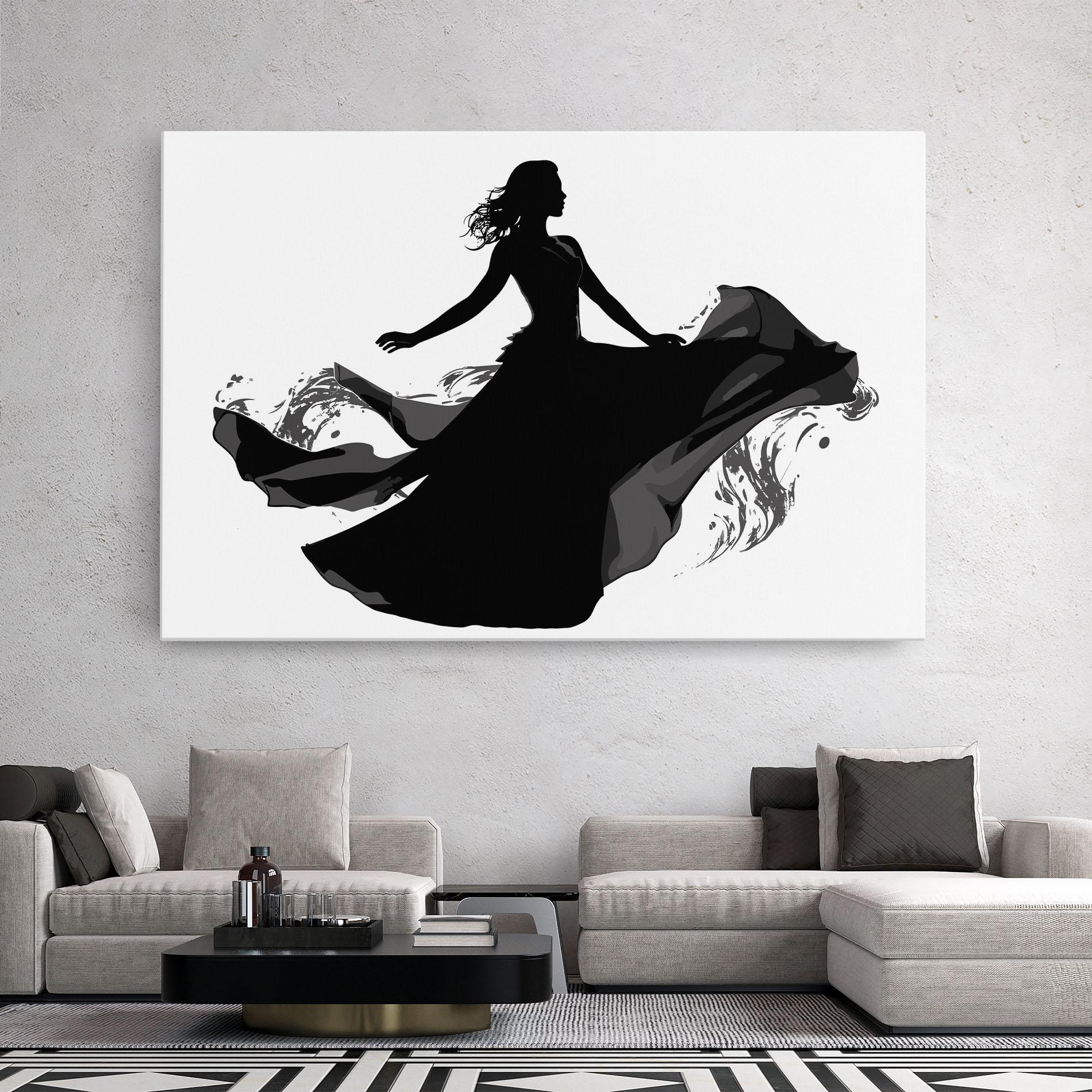 Obraz na Płótnie Dress Jump mockup 2