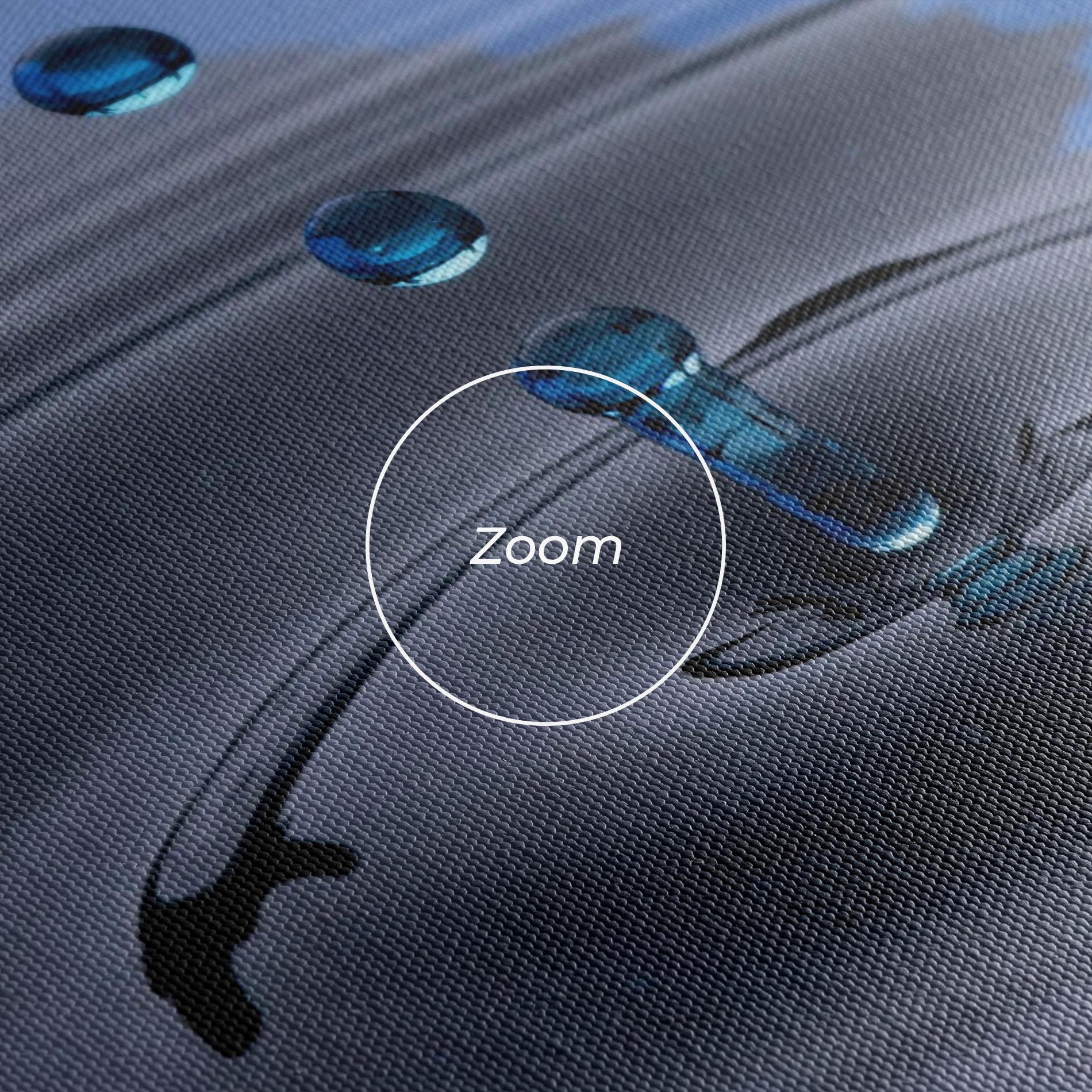 Obraz na Płótnie Frozen Drops mockup 3