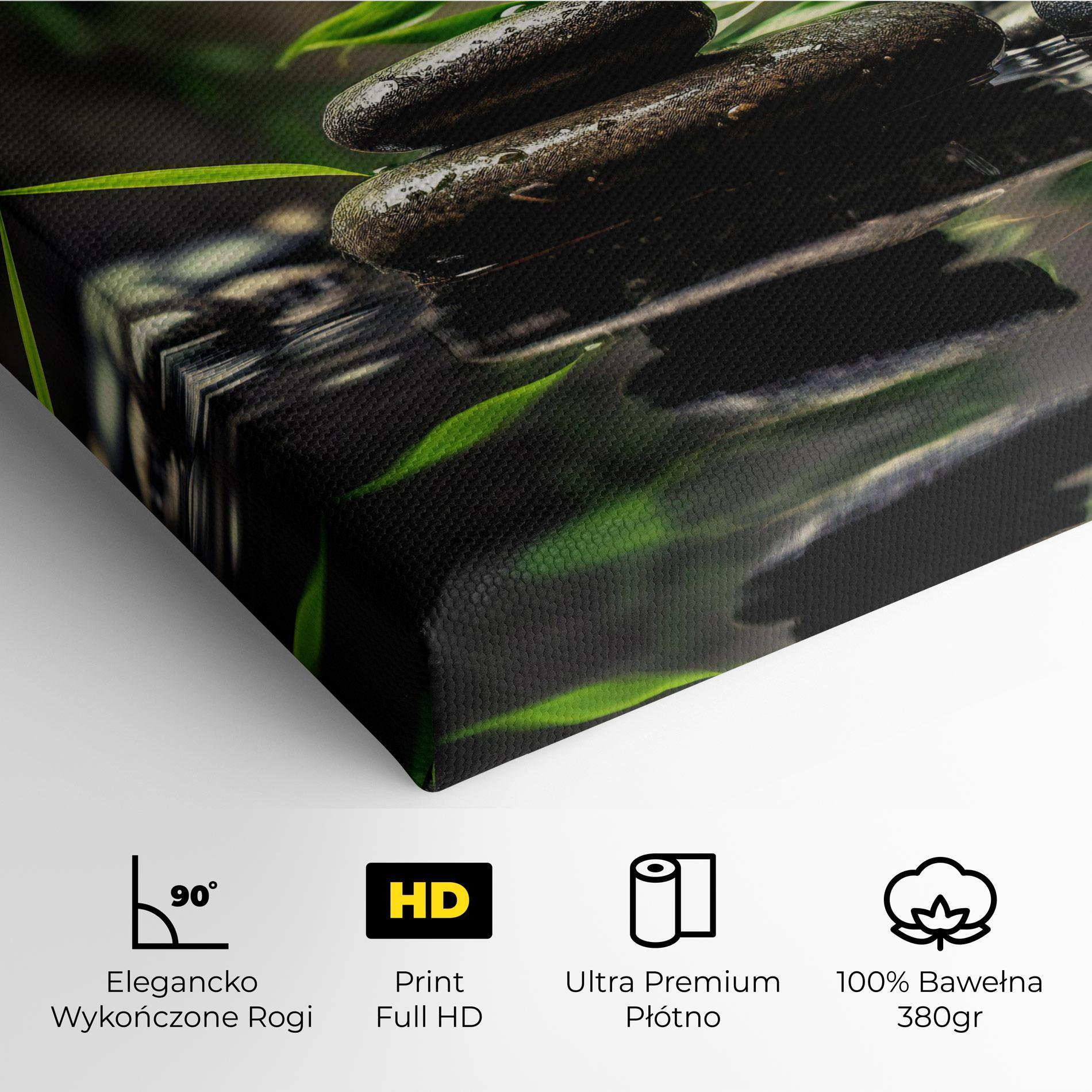 Obraz na Płótnie Bamboo Plant Water mockup 4