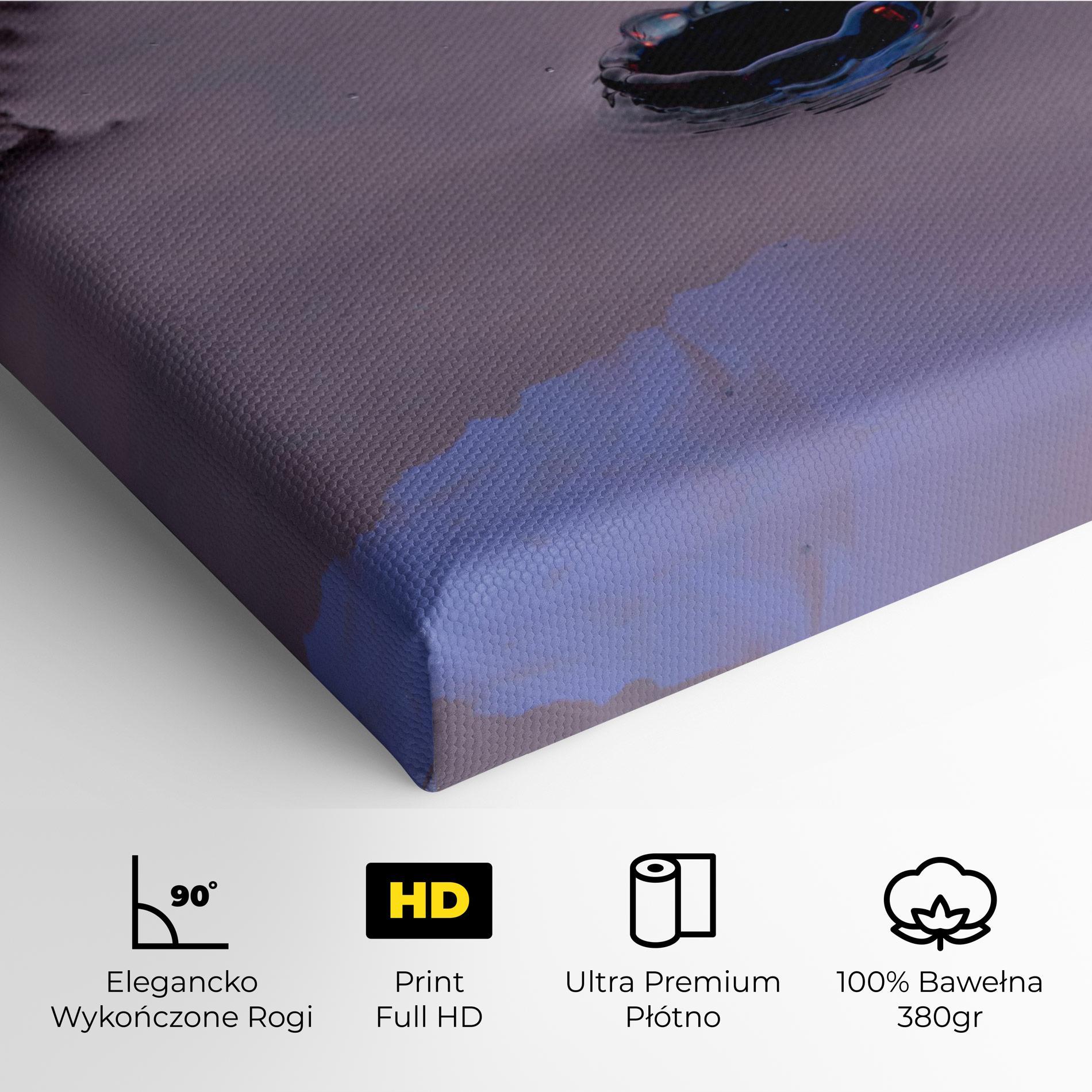 Obraz na Płótnie Blue Color Water mockup 4