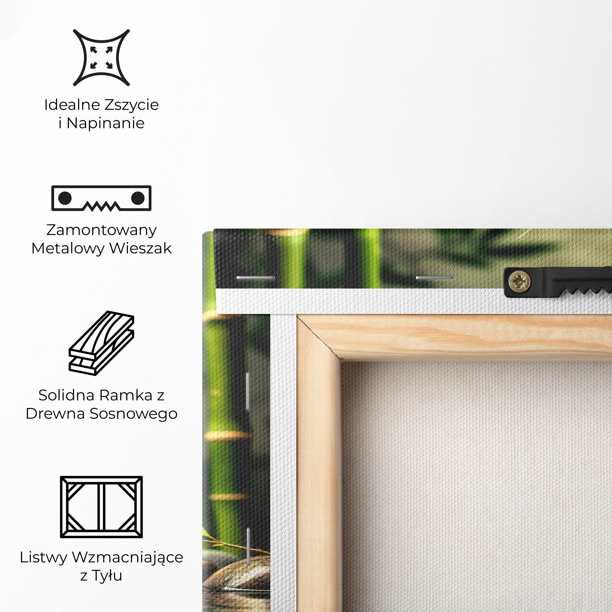 Obraz na Płótnie Bamboo Plant Water mockup 5