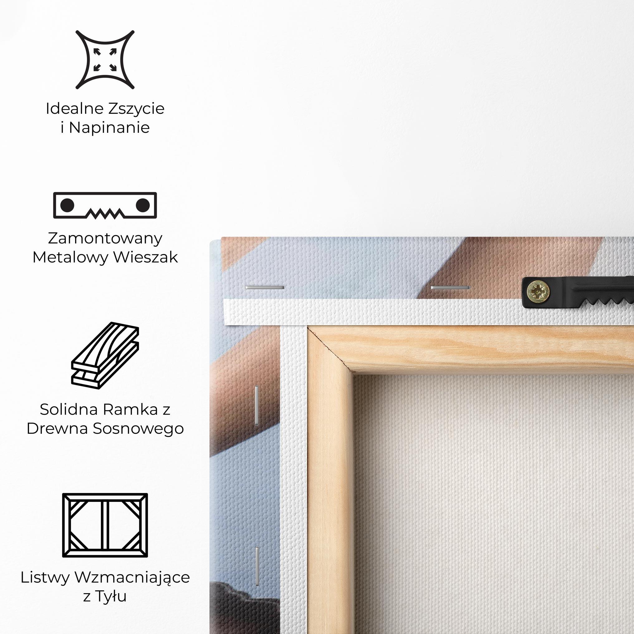 Obraz na Płótnie Holding Lake Flower mockup 5