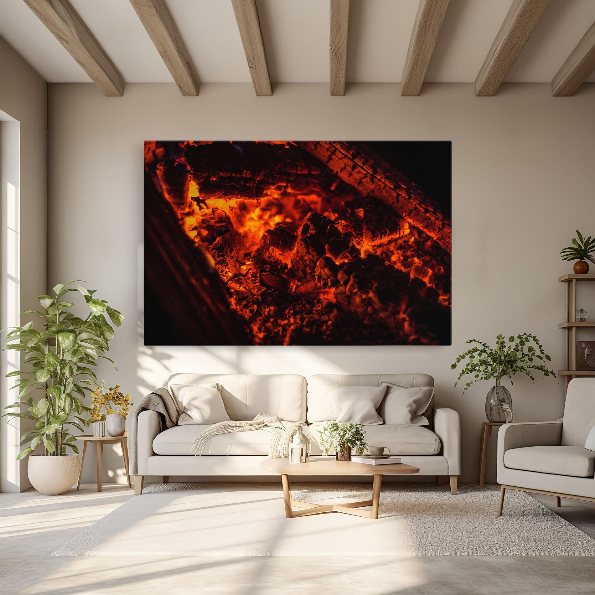 Obraz na Płótnie Heat Surge mockup 6