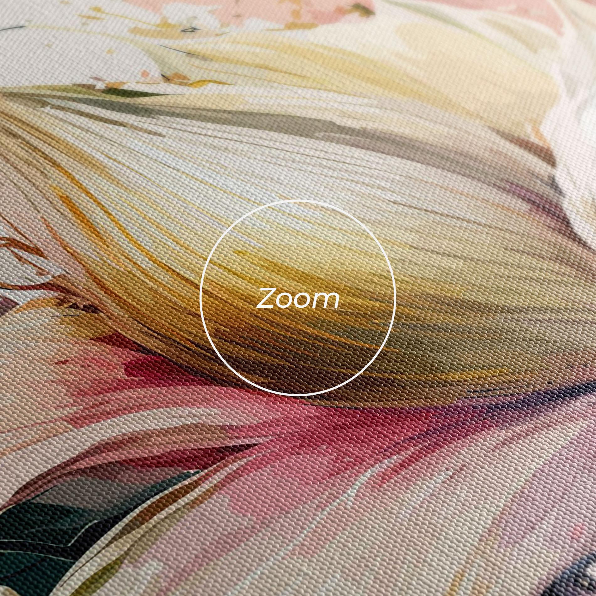 Obraz na Płótnie Cream Pink Nature mockup 3