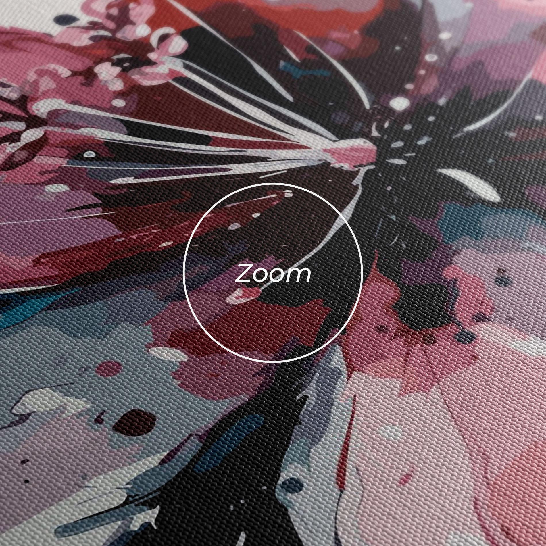 Obraz na Płótnie Pink Blue Nature mockup 3