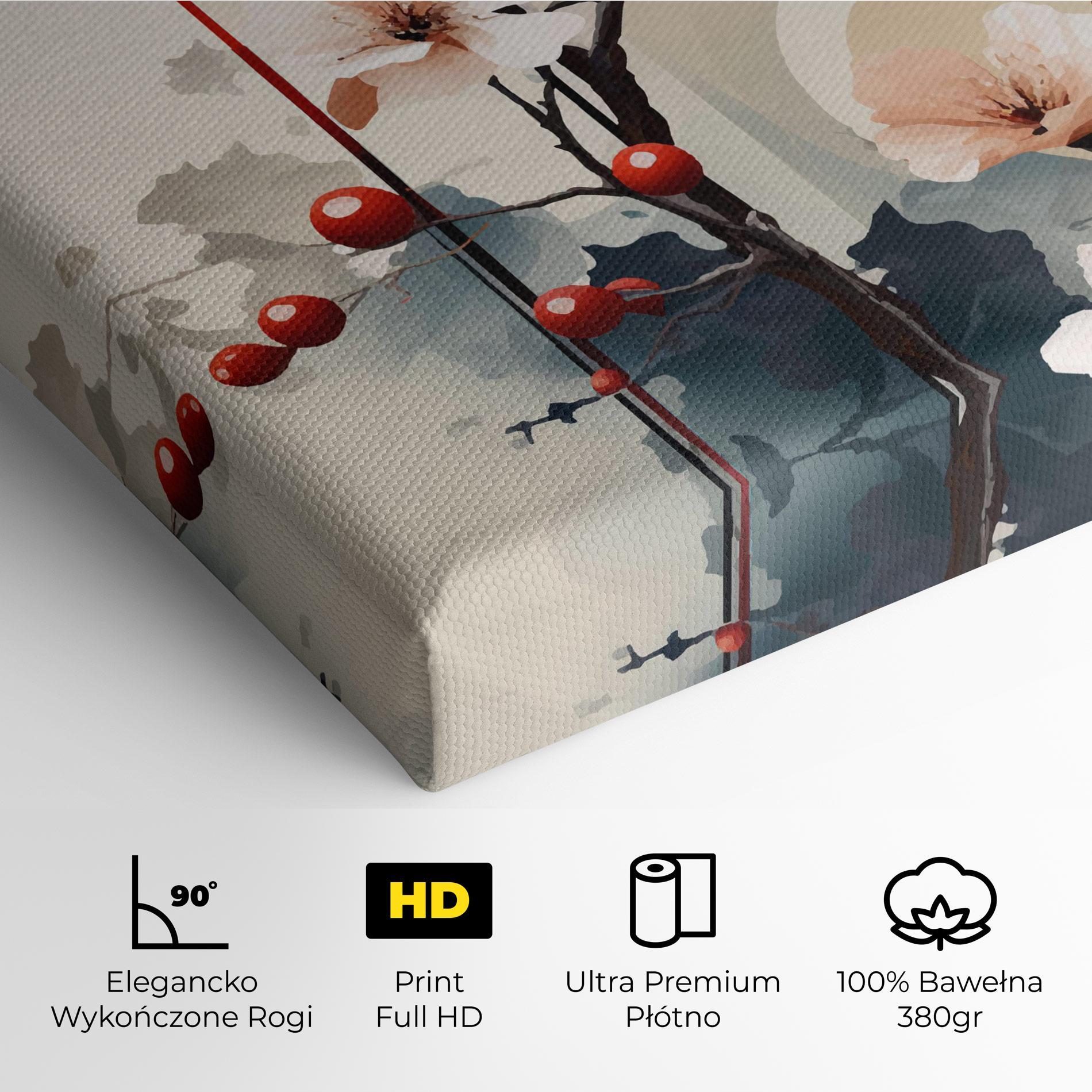 Obraz na Płótnie Cream Nature mockup 4