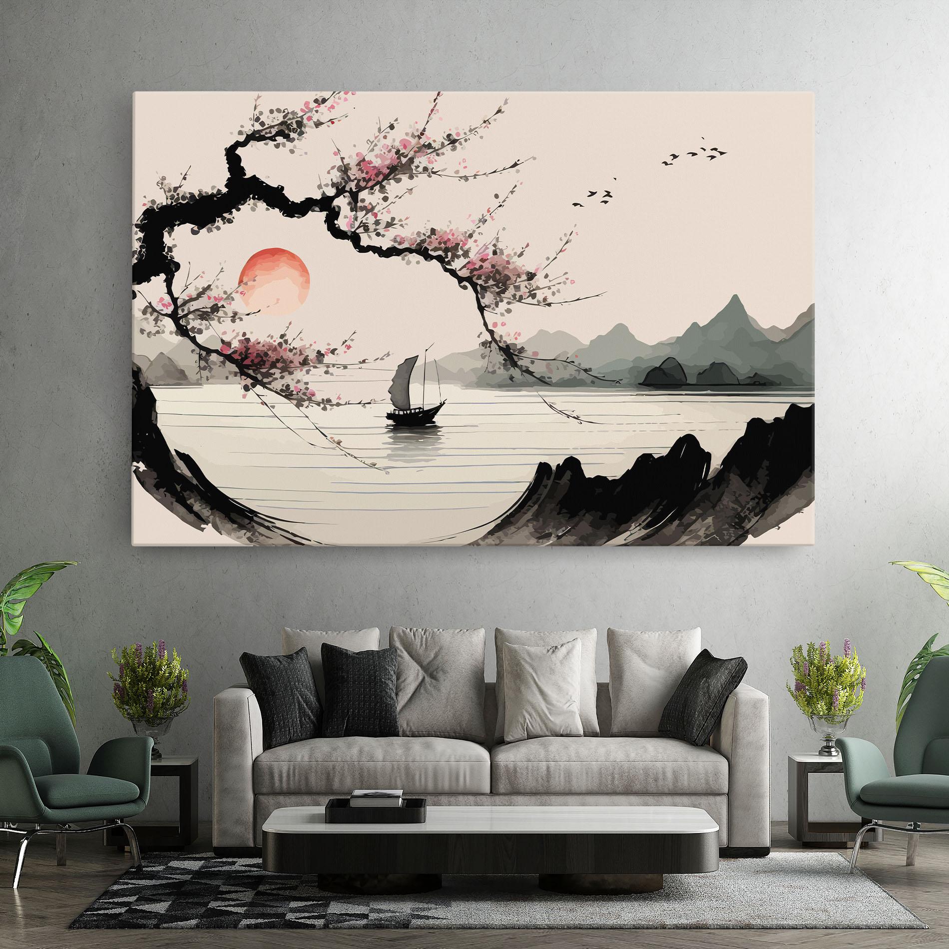 Obraz na Płótnie Relaxing Nature mockup 7