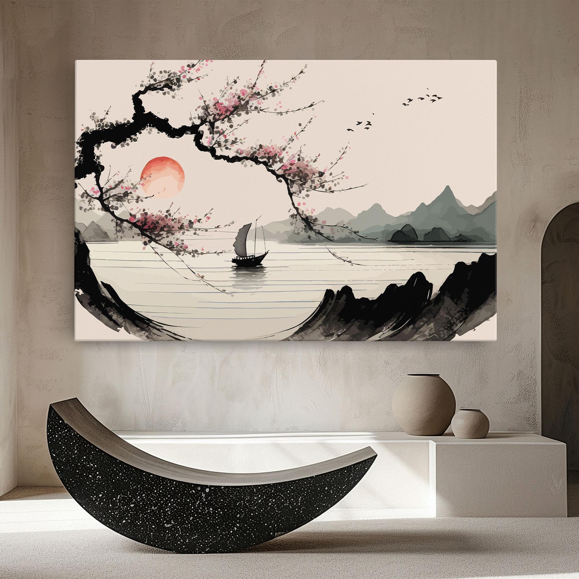 Obraz na Płótnie Relaxing Nature mockup 8