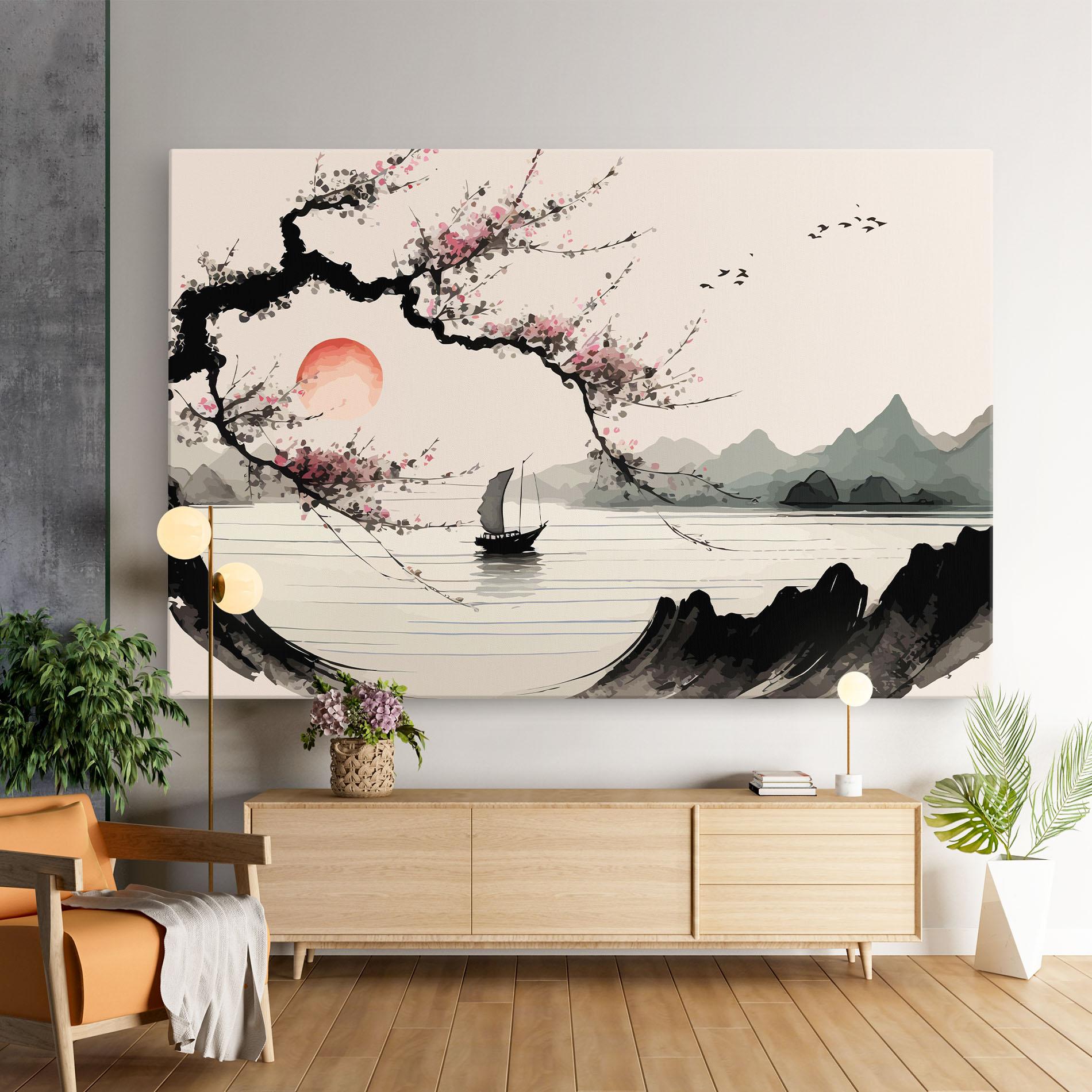 Obraz na Płótnie Relaxing Nature mockup 9