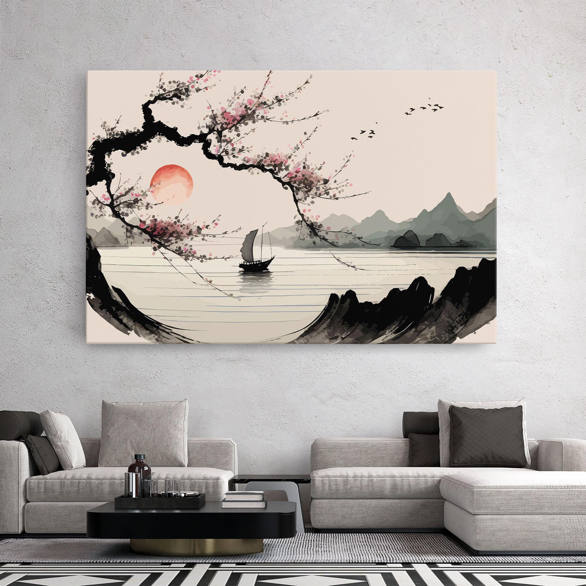 Obraz na Płótnie Relaxing Nature mockup 2