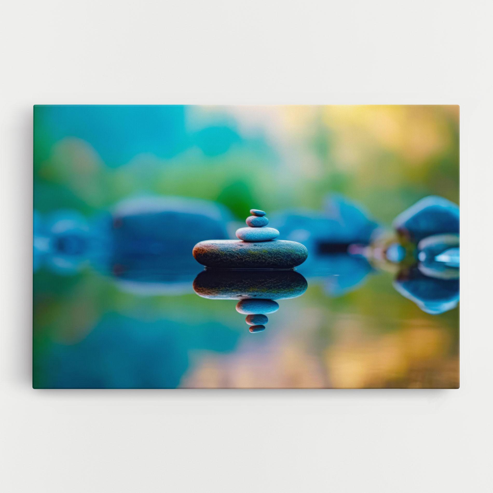 Obraz na Płótnie Pile Rocks mockup 0