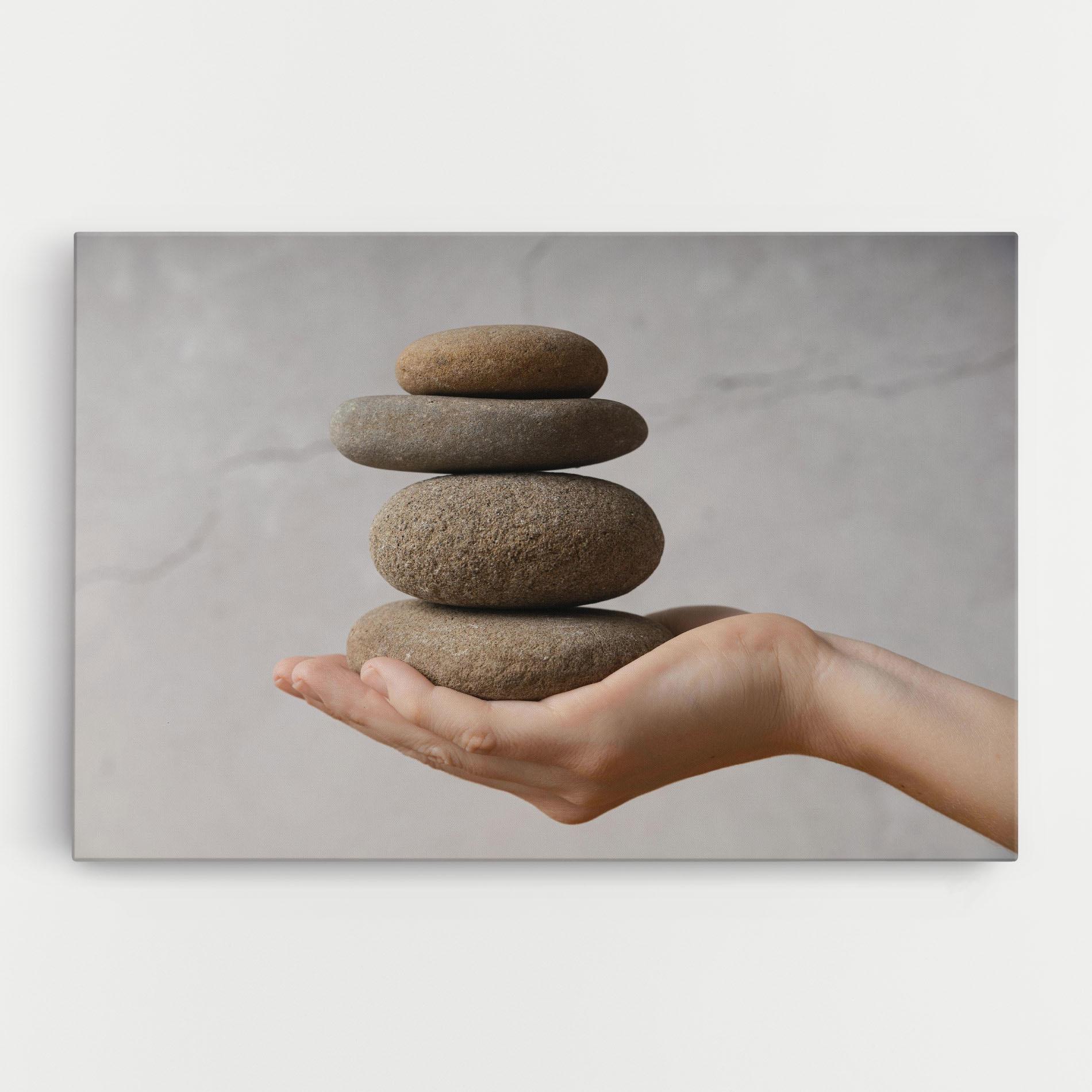 Obraz na Płótnie Stones Meditation mockup 0