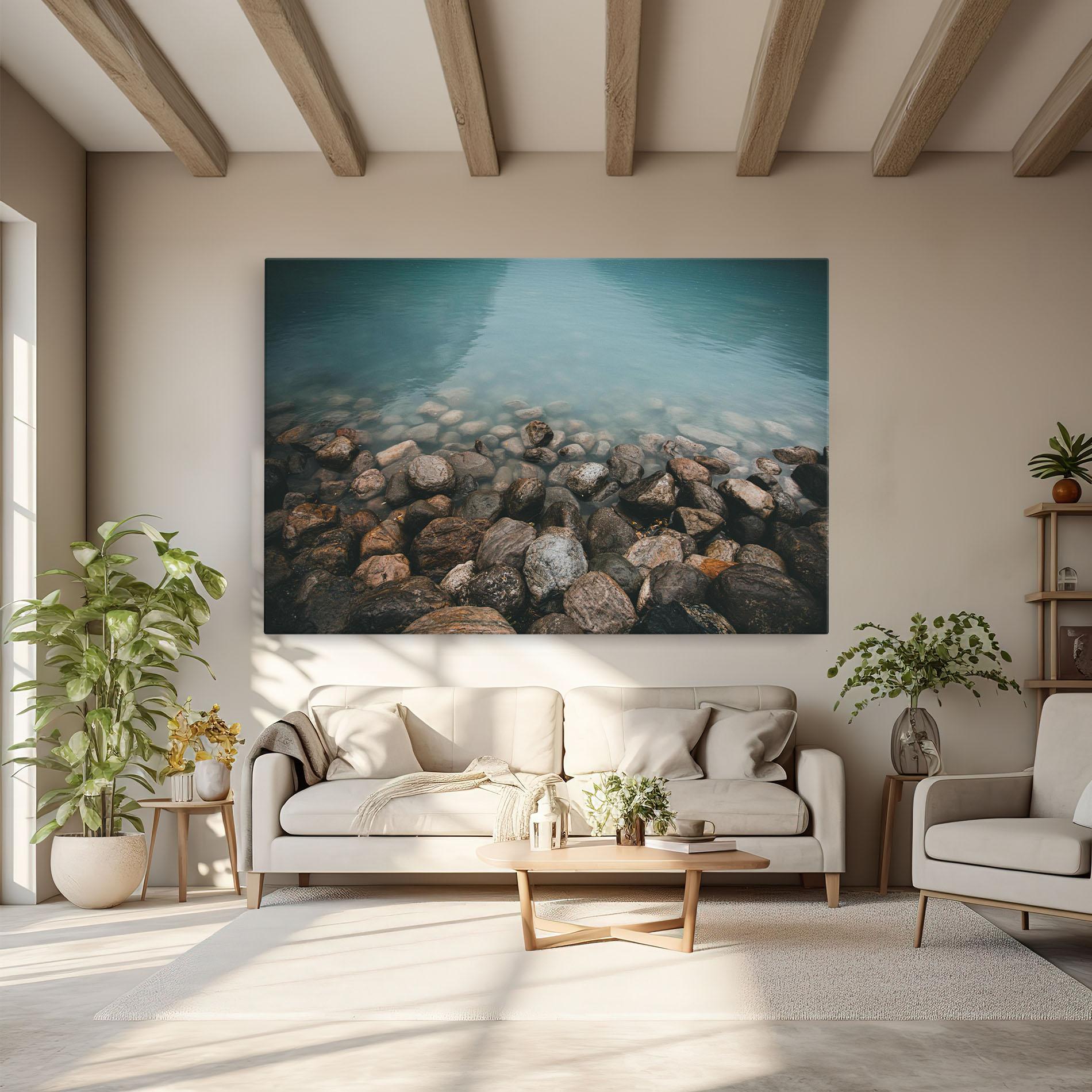 Obraz na Płótnie Canada Stones mockup 6