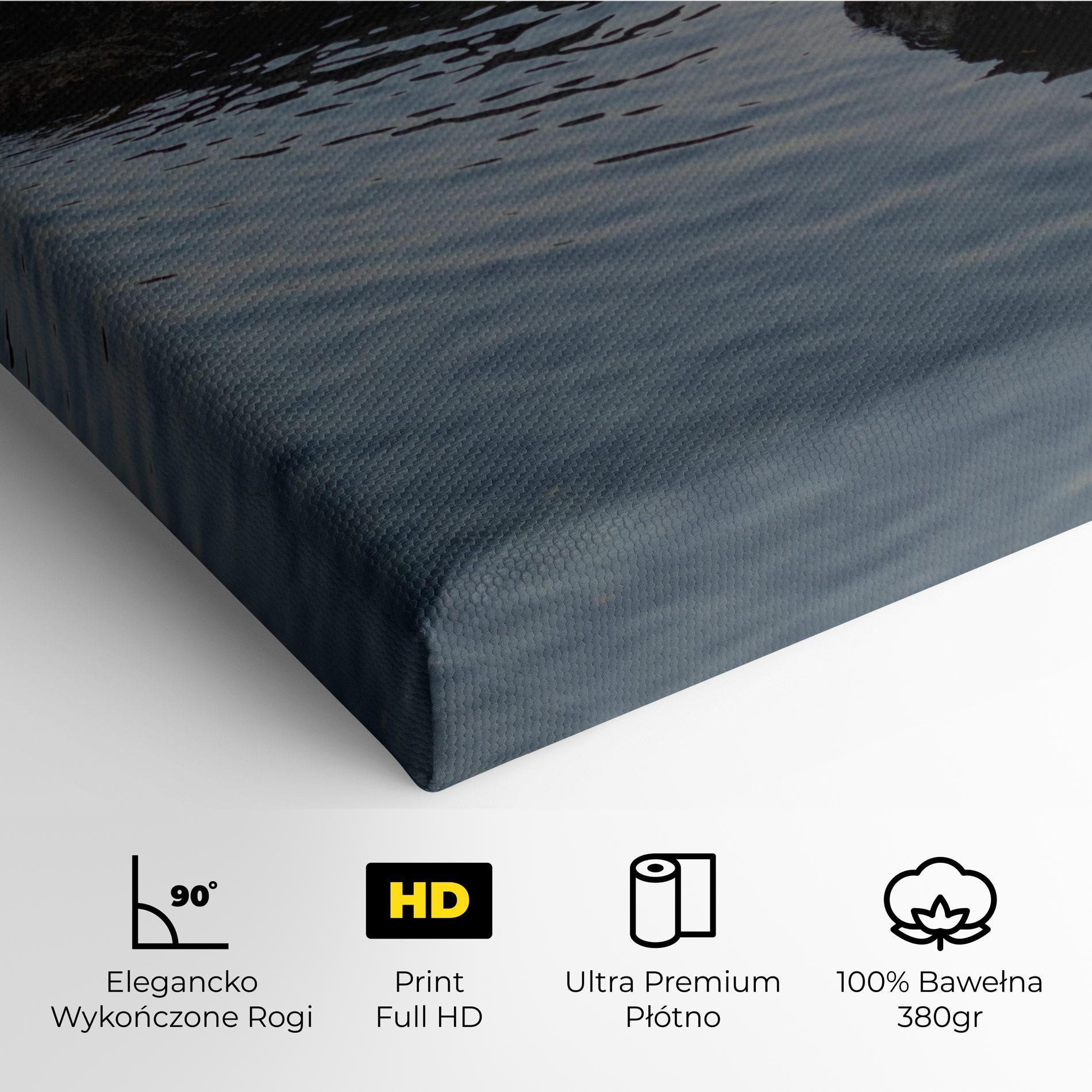 Obraz na Płótnie Calm Water Stones mockup 4