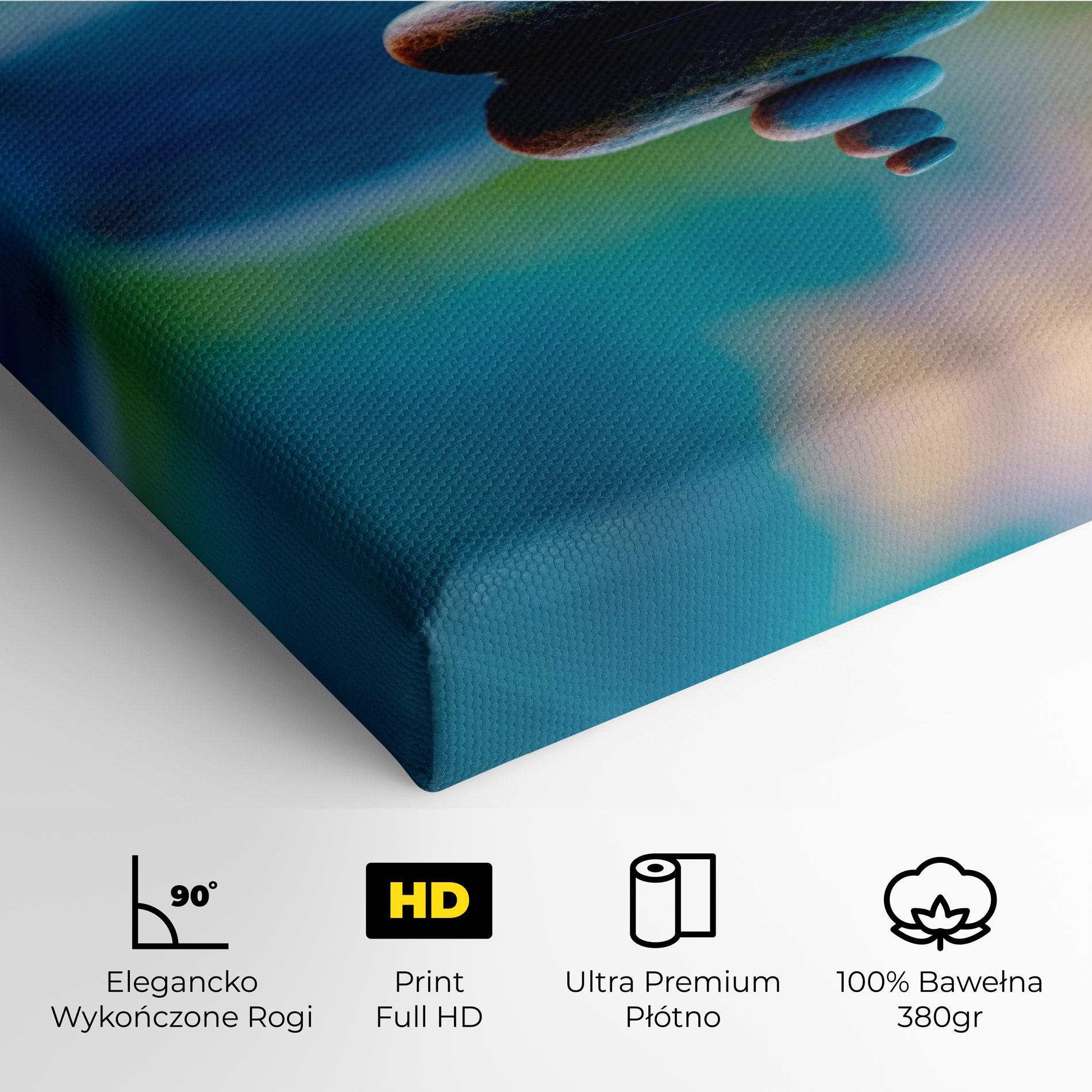 Obraz na Płótnie Pile Rocks mockup 4