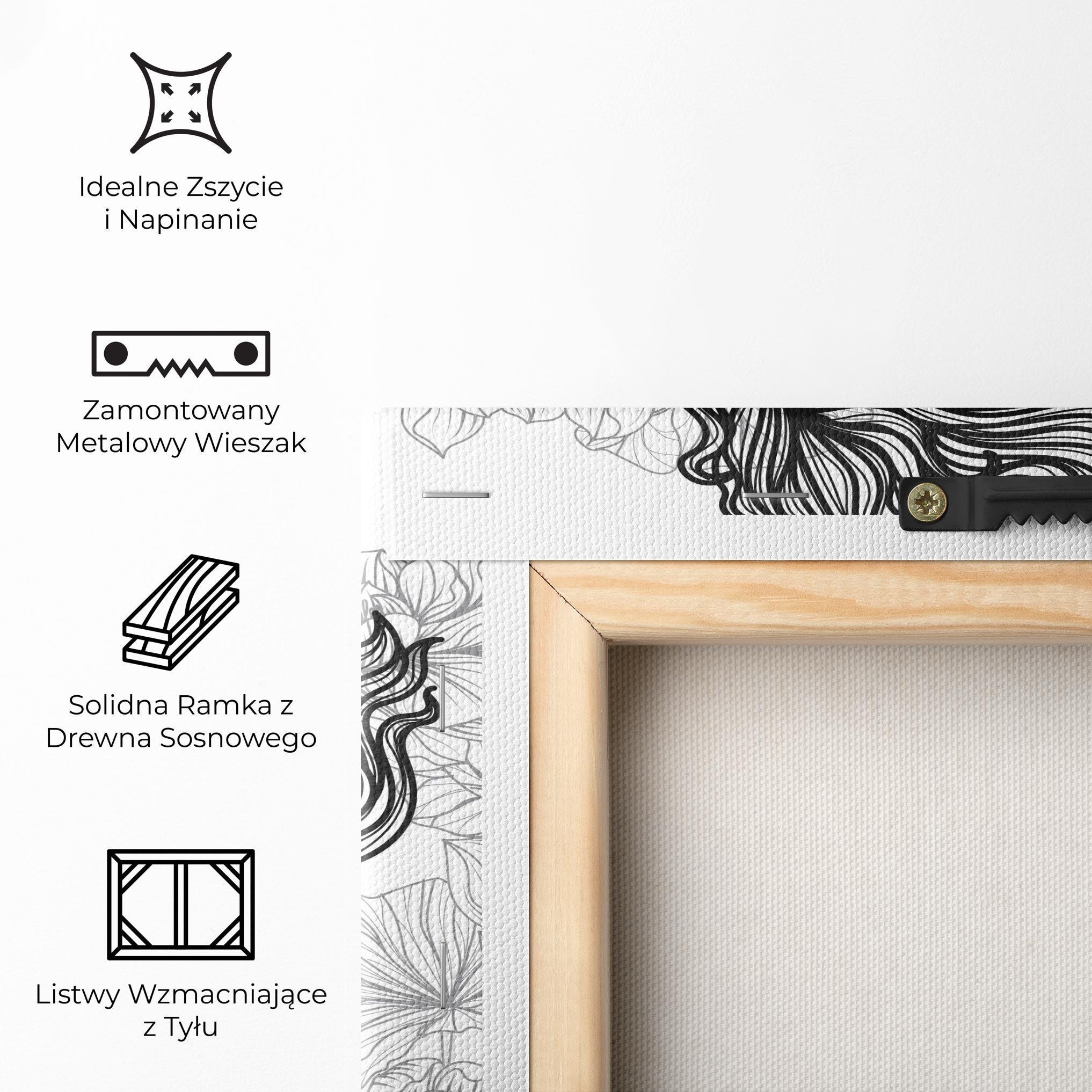 Obraz na Płótnie Fish Yinyang mockup 5