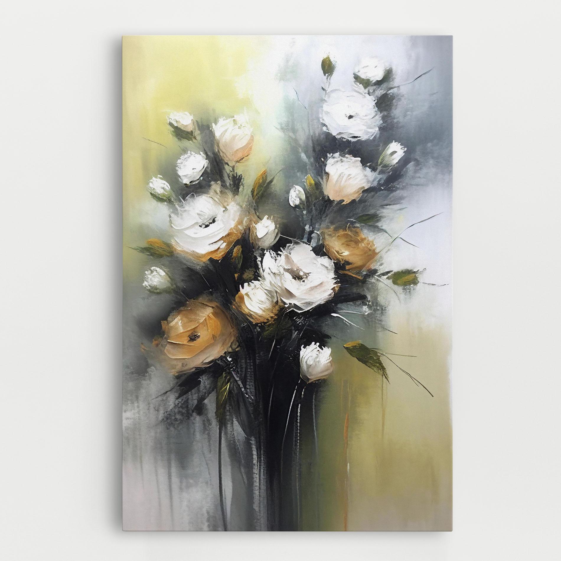 Obraz na Płótnie Bouquet Painting mockup 0