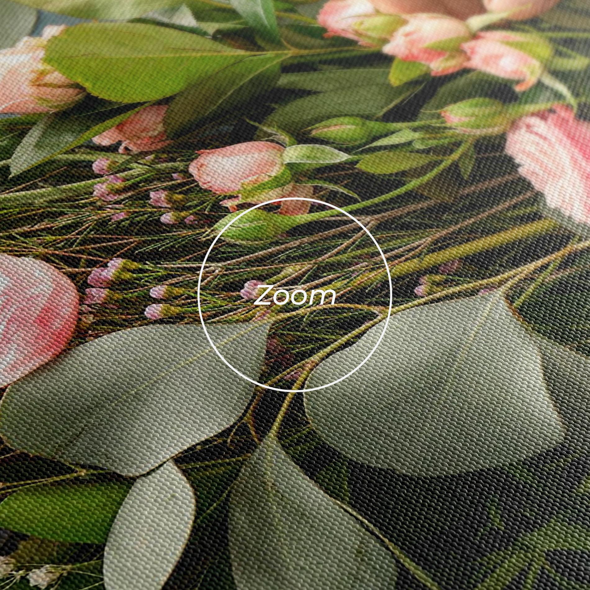 Obraz na Płótnie Preparing Bouquet mockup 3