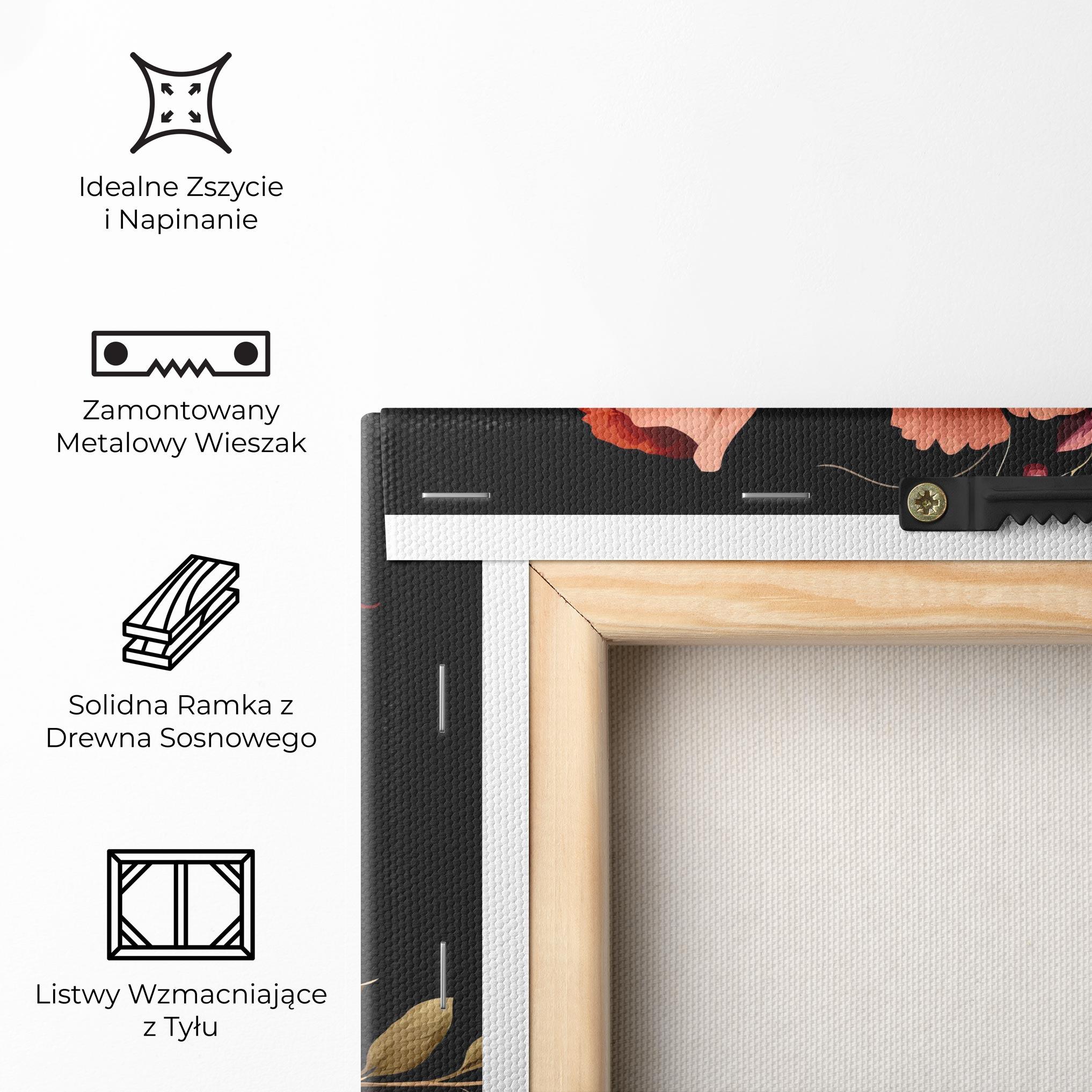 Obraz na Płótnie Vintage Bouquet Art mockup 5