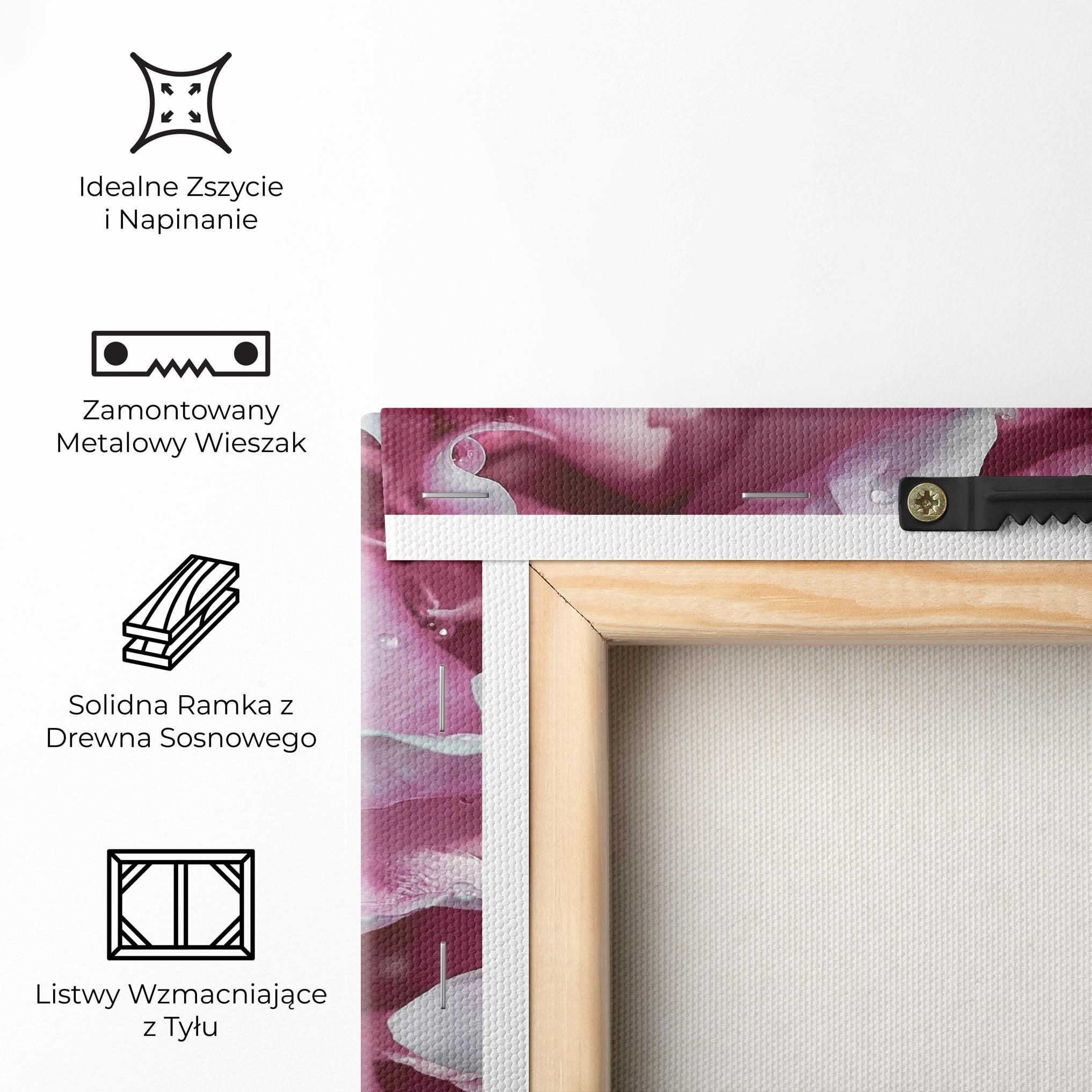 Obraz na Płótnie Peony Petals mockup 5