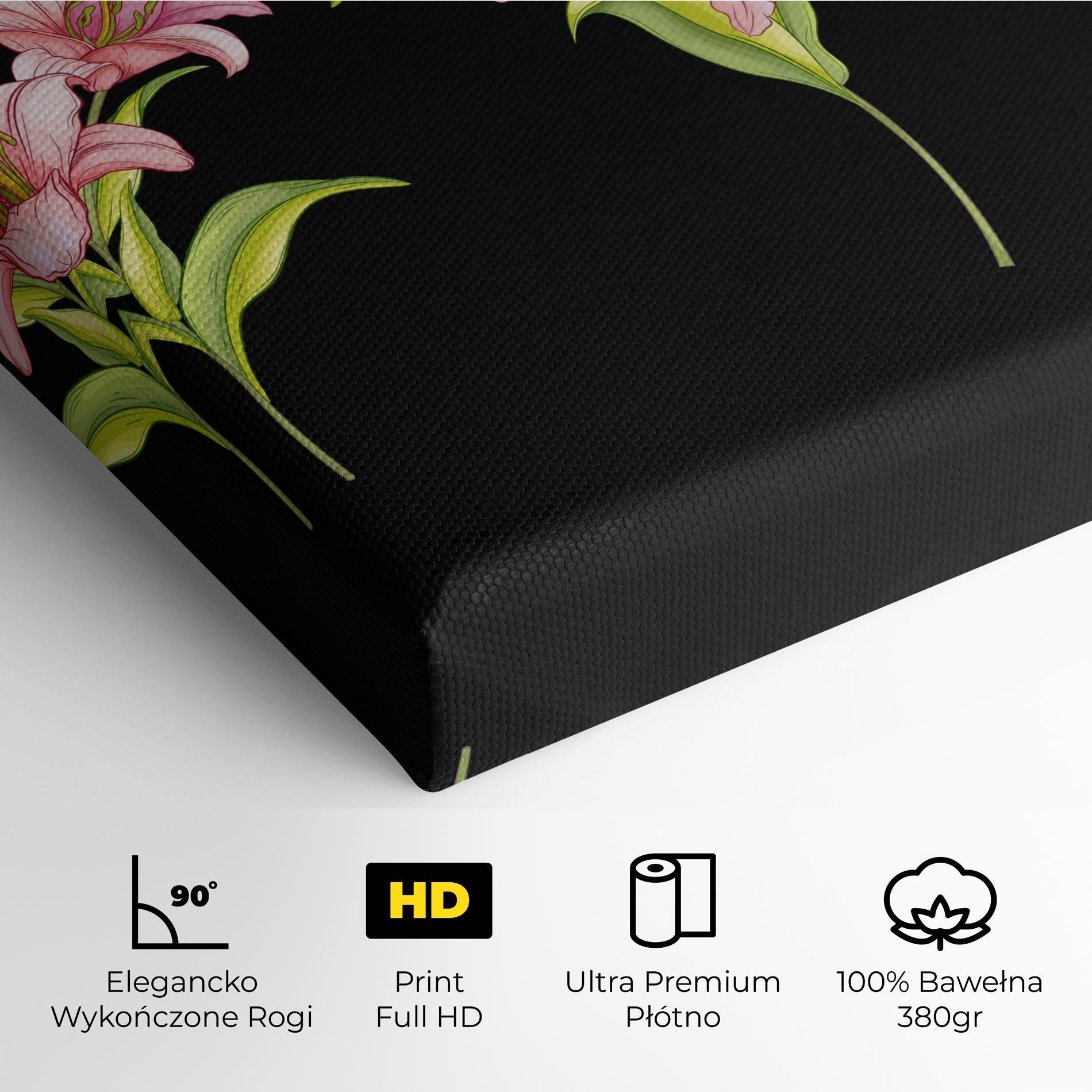 Obraz na Płótnie Lily Set mockup 4