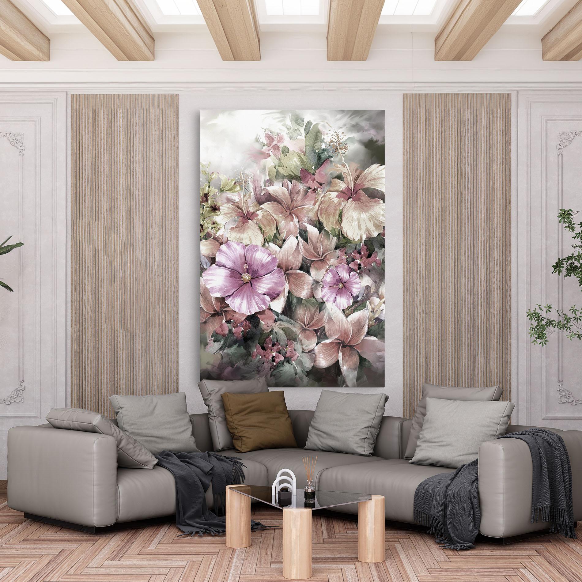 Obraz na Płótnie Contrastul De Flori mockup 6