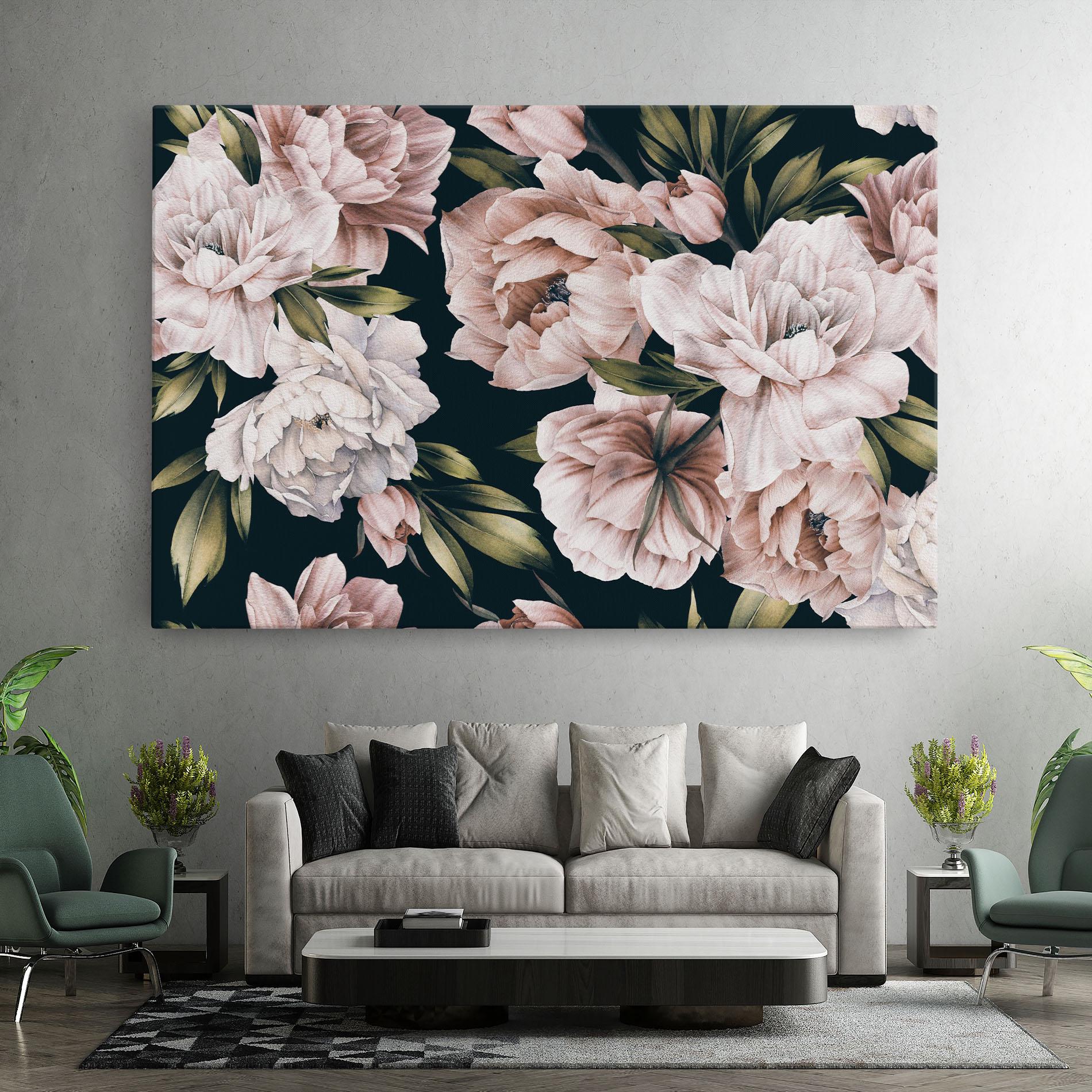 Obraz na Płótnie Flori De Bujori mockup 7