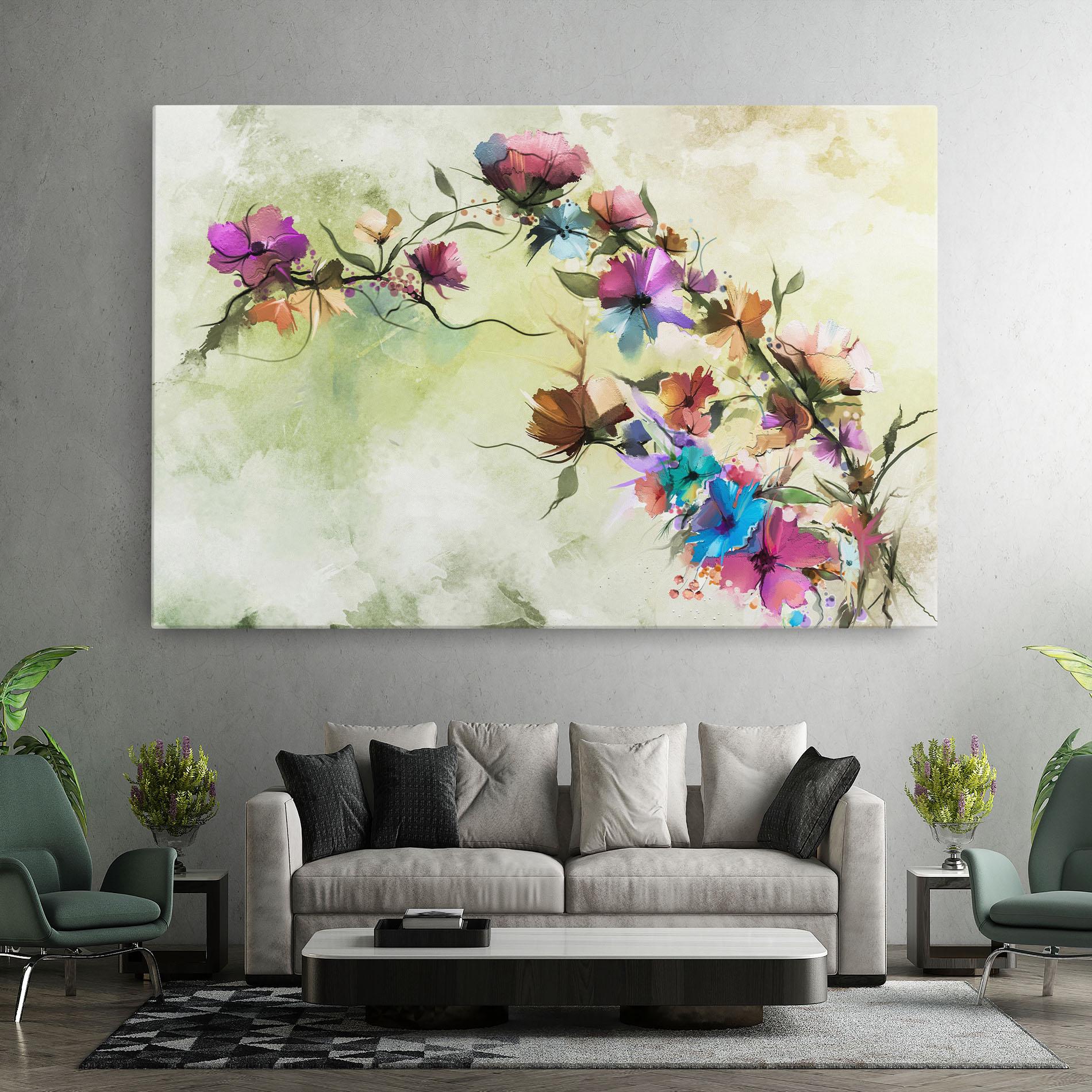 Obraz na Płótnie Ramura Cu Flori mockup 7