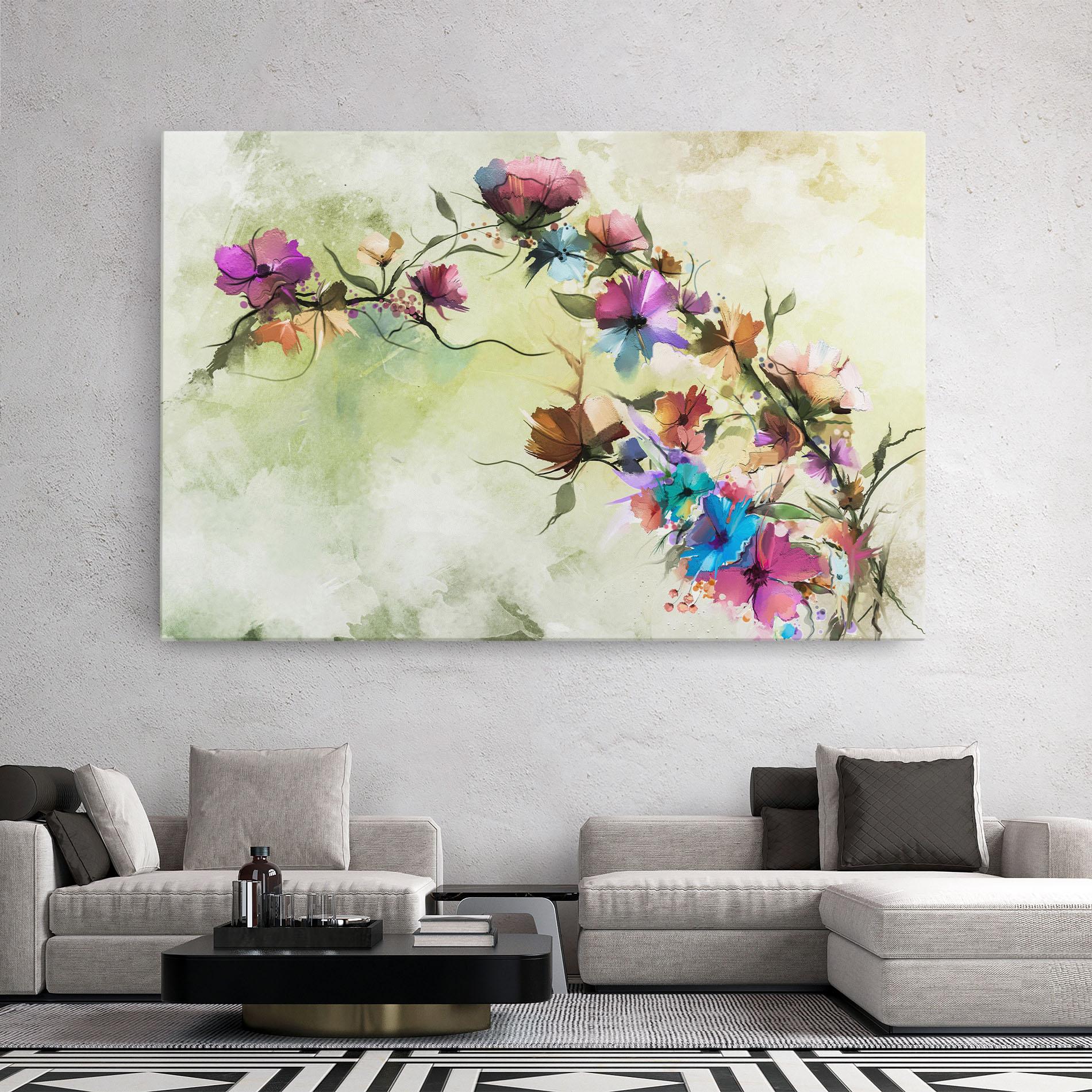 Obraz na Płótnie Ramura Cu Flori mockup 2