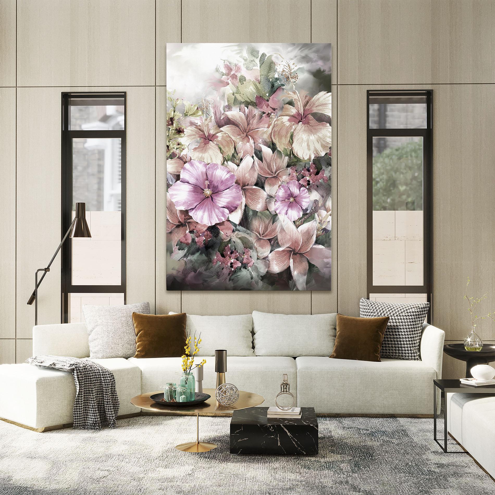 Obraz na Płótnie Contrastul De Flori mockup 2