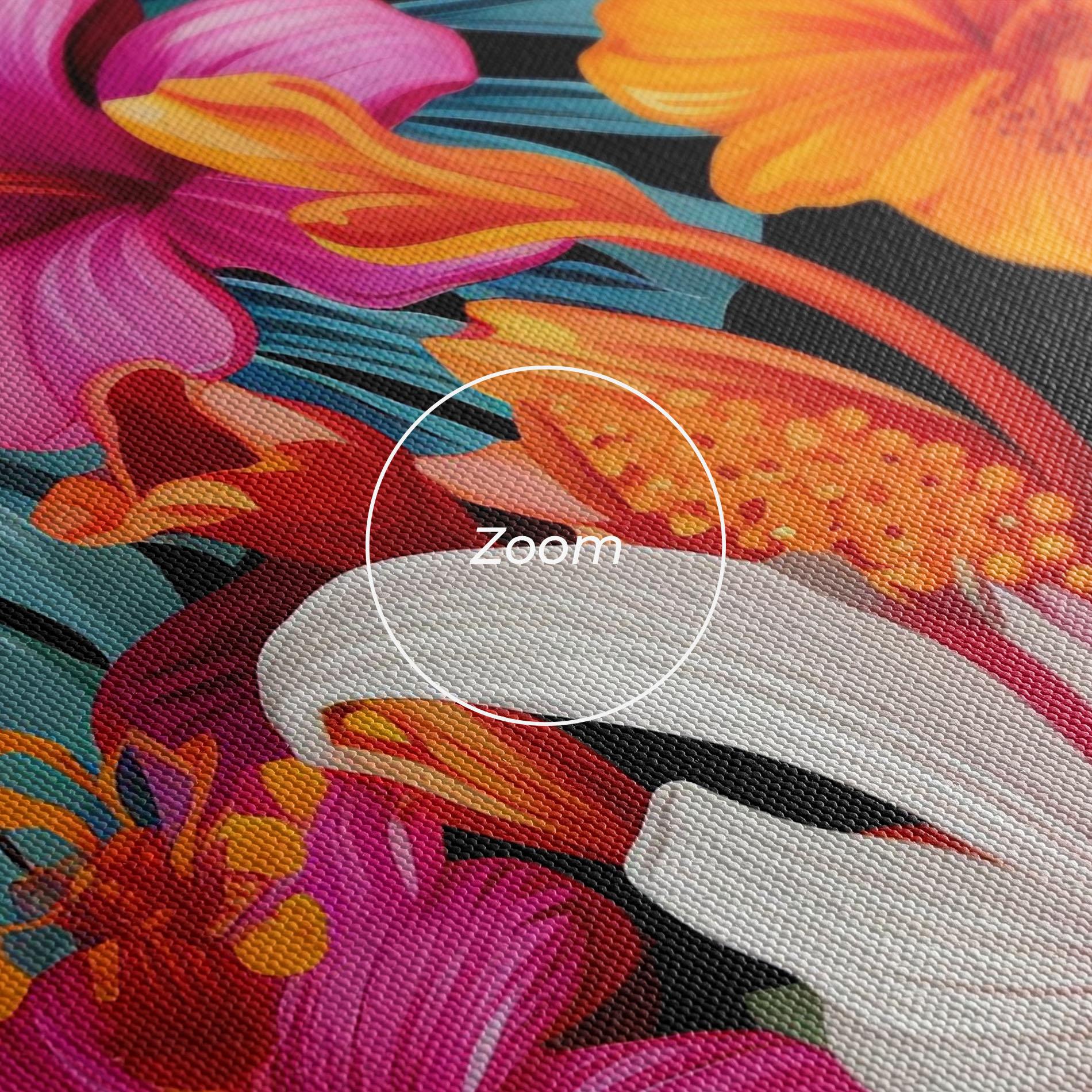 Obraz na Płótnie Exotic Patern mockup 3