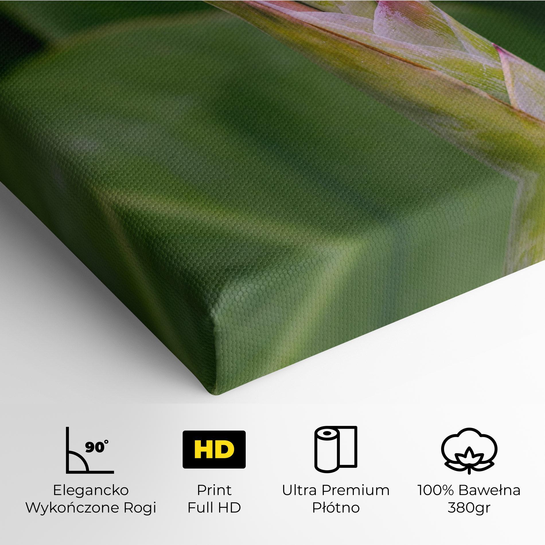 Obraz na Płótnie Light Pink Exotic mockup 4