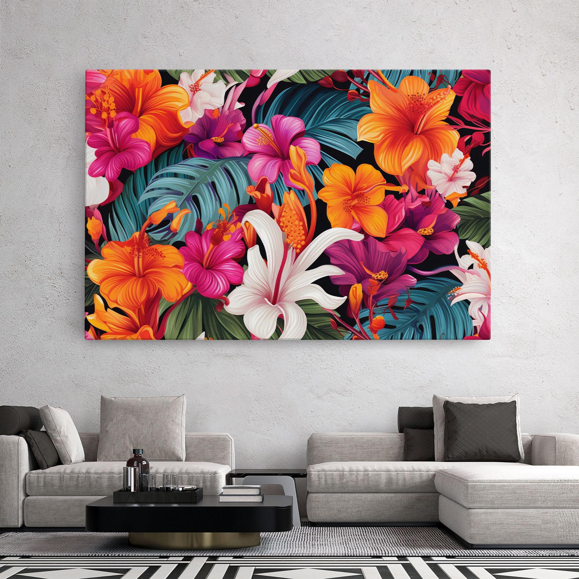 Obraz na Płótnie Exotic Patern mockup 2