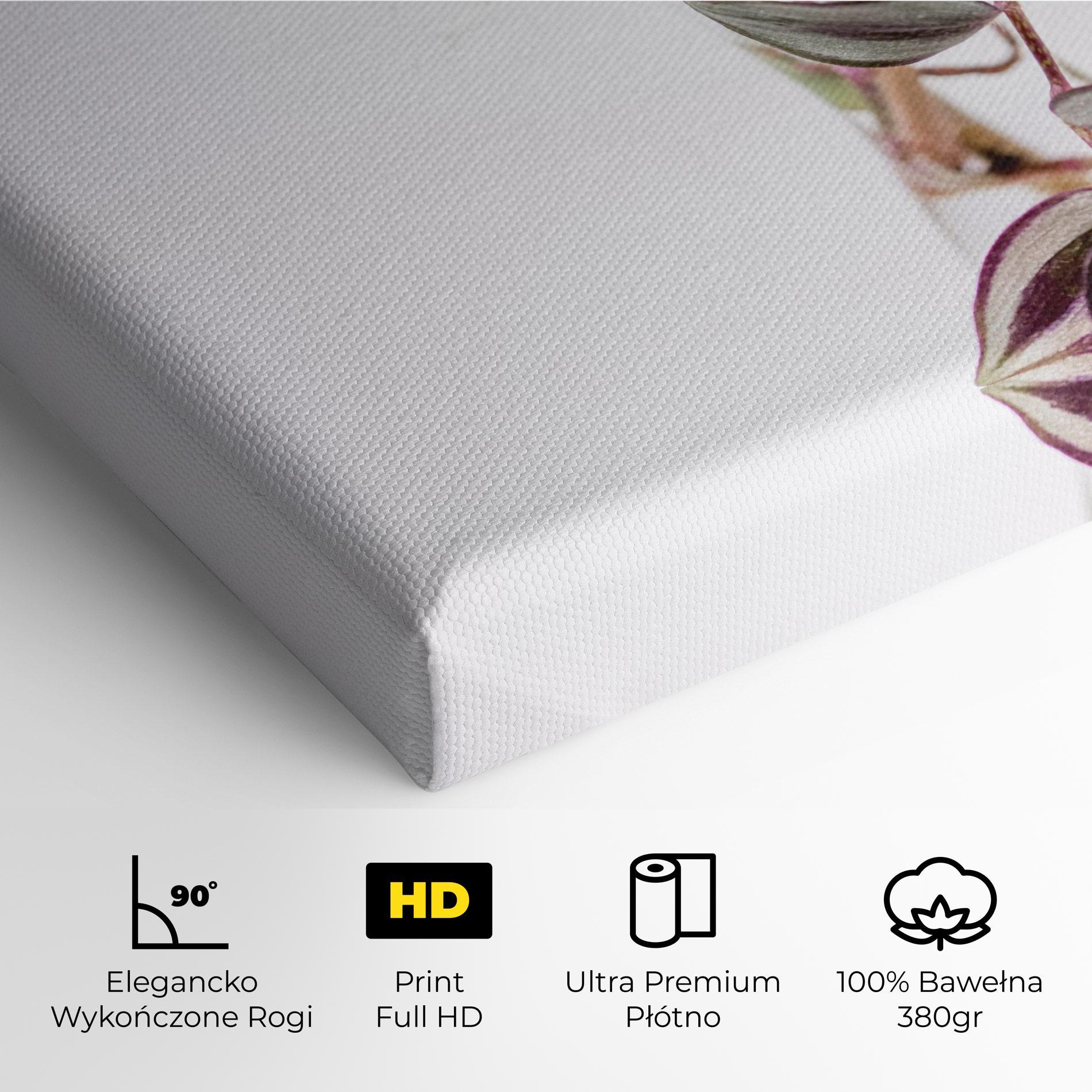 Obraz na Płótnie Pretty Leaf Vase mockup 4