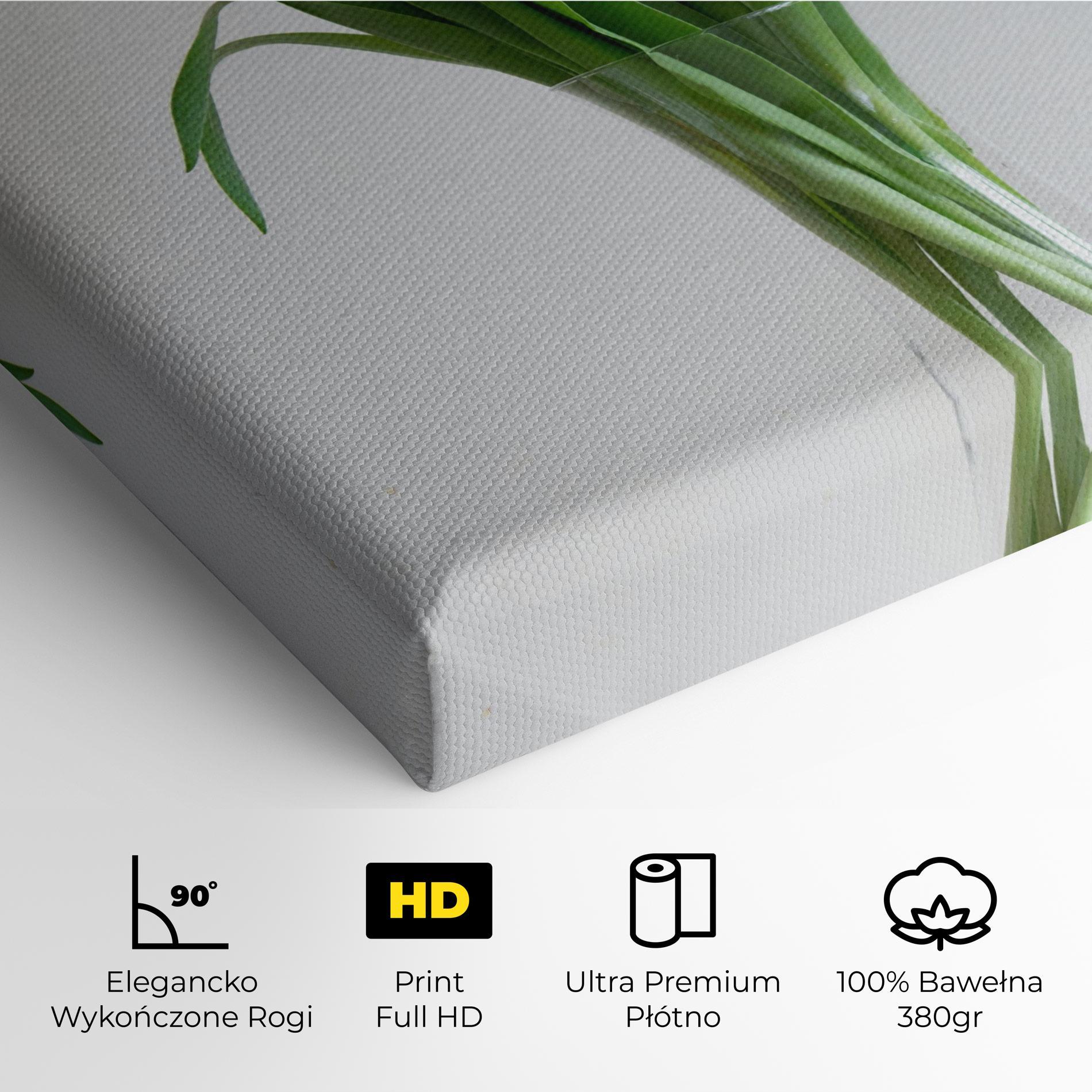 Obraz na Płótnie Pretty Tulips Vase mockup 4