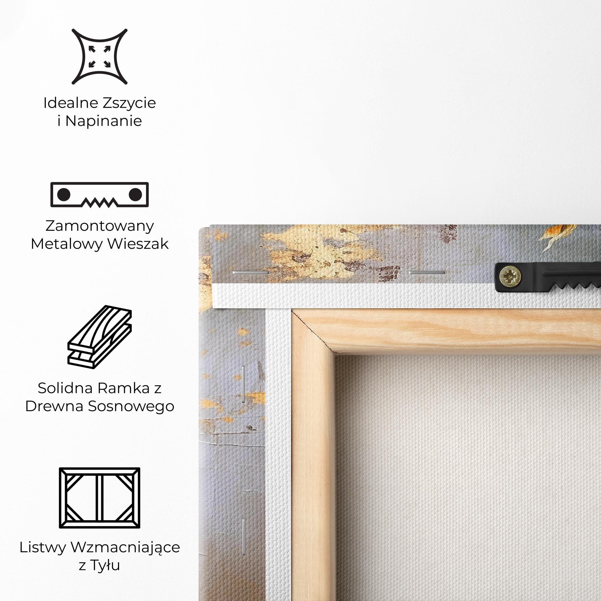 Obraz na Płótnie Grey Painting Vase mockup 5