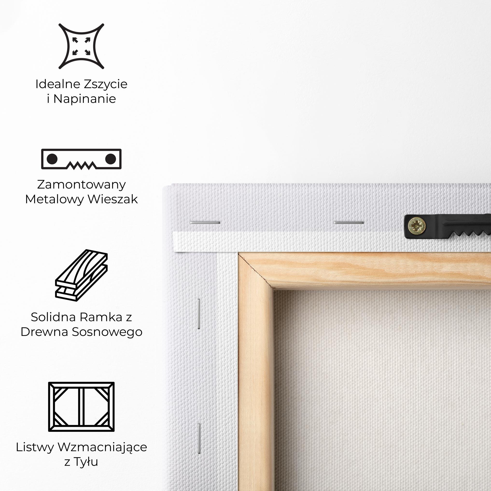 Obraz na Płótnie Pretty Leaf Vase mockup 5