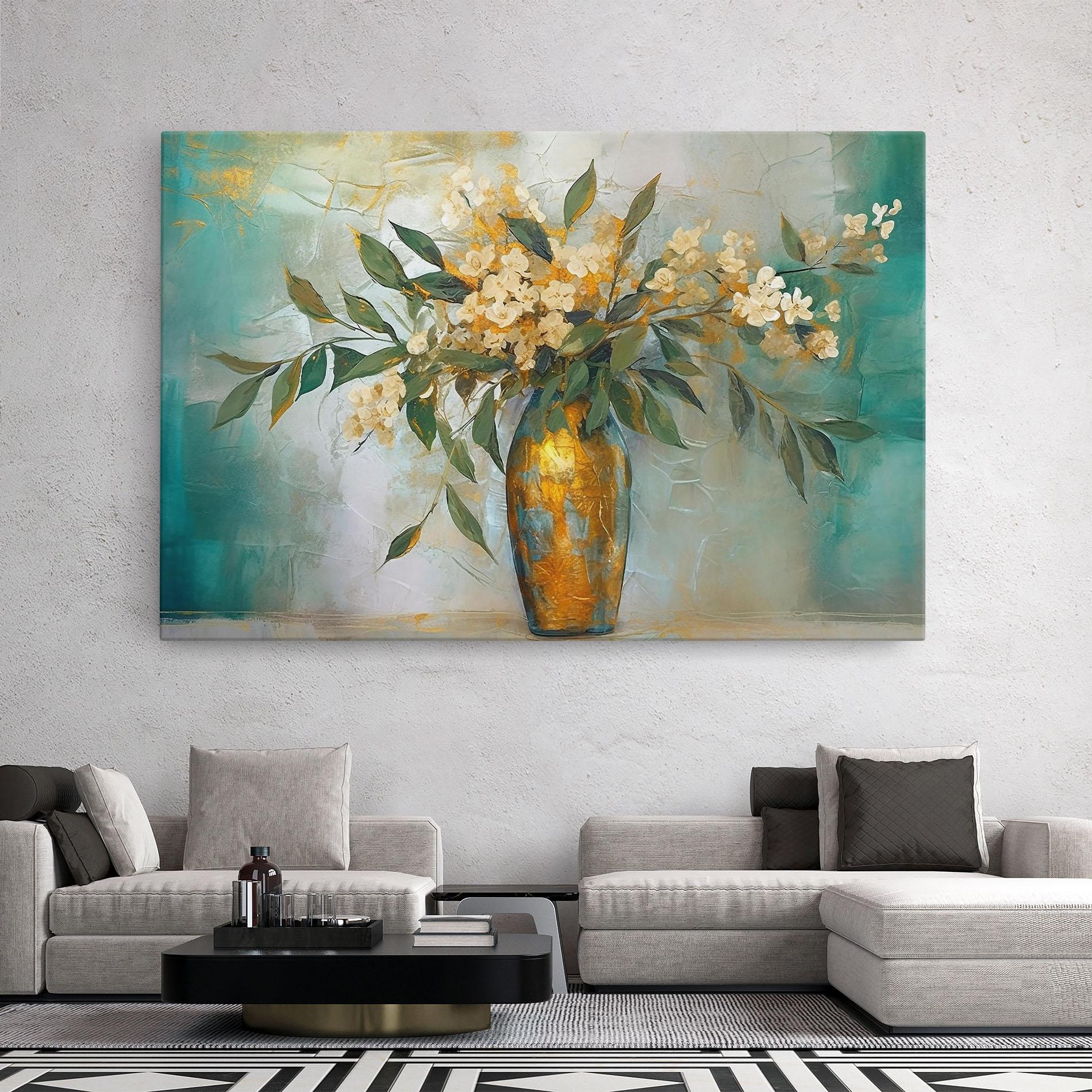 Obraz na Płótnie Abstract Vase Art mockup 2