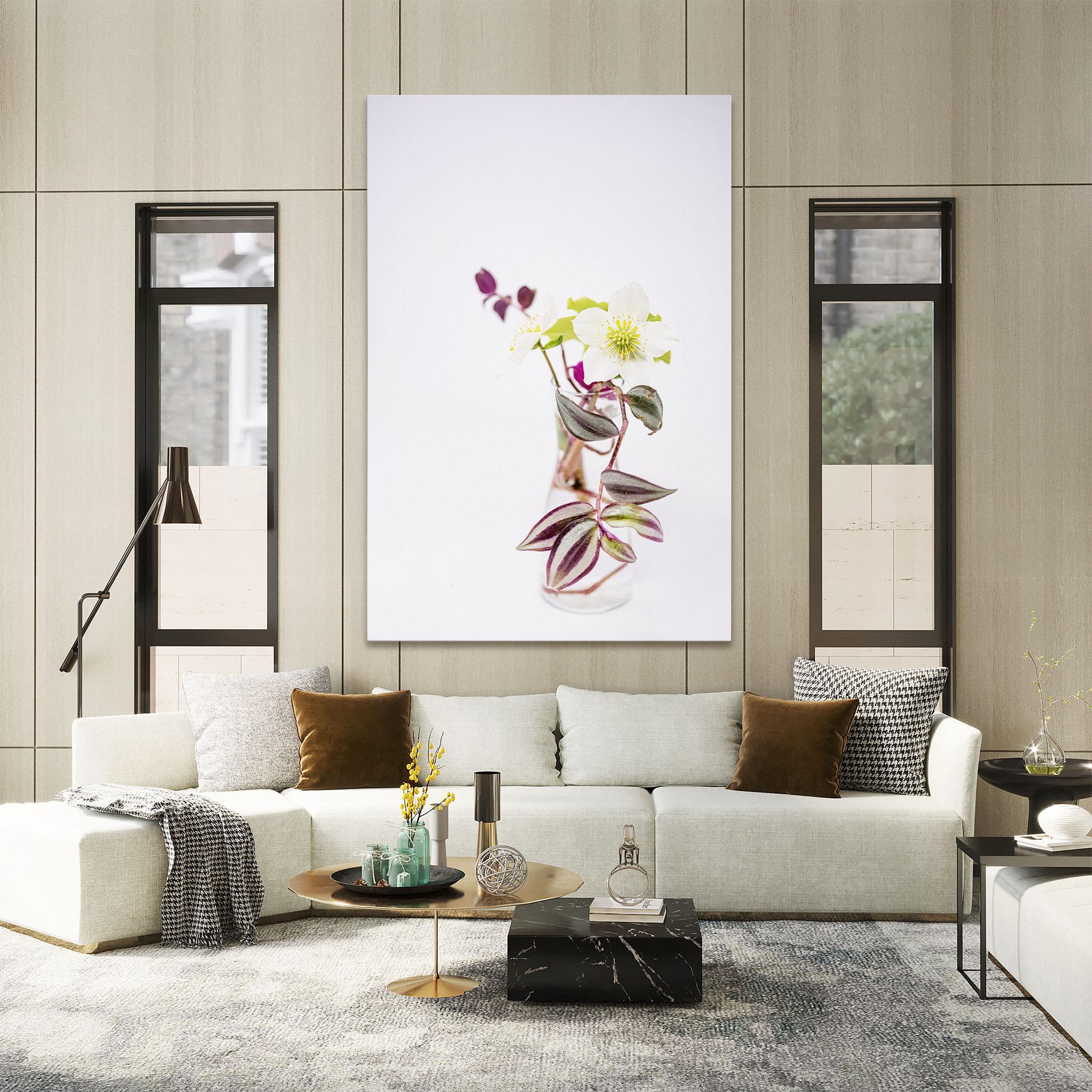 Obraz na Płótnie Pretty Leaf Vase mockup 2