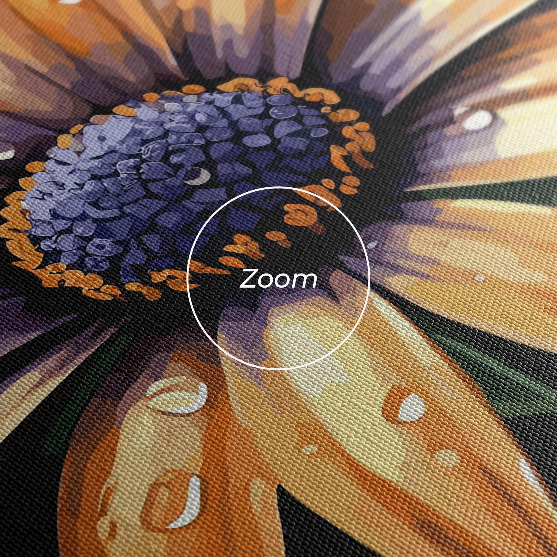 Obraz na Płótnie Orange Pretty Daisy mockup 3