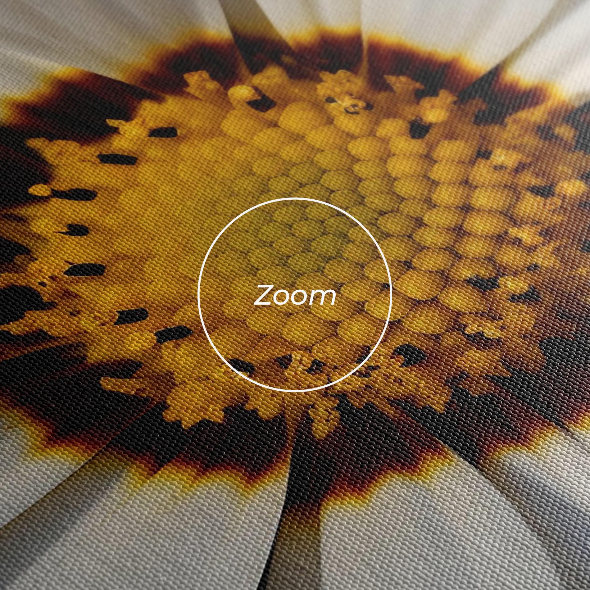 Obraz na Płótnie White Brown Daisy mockup 3