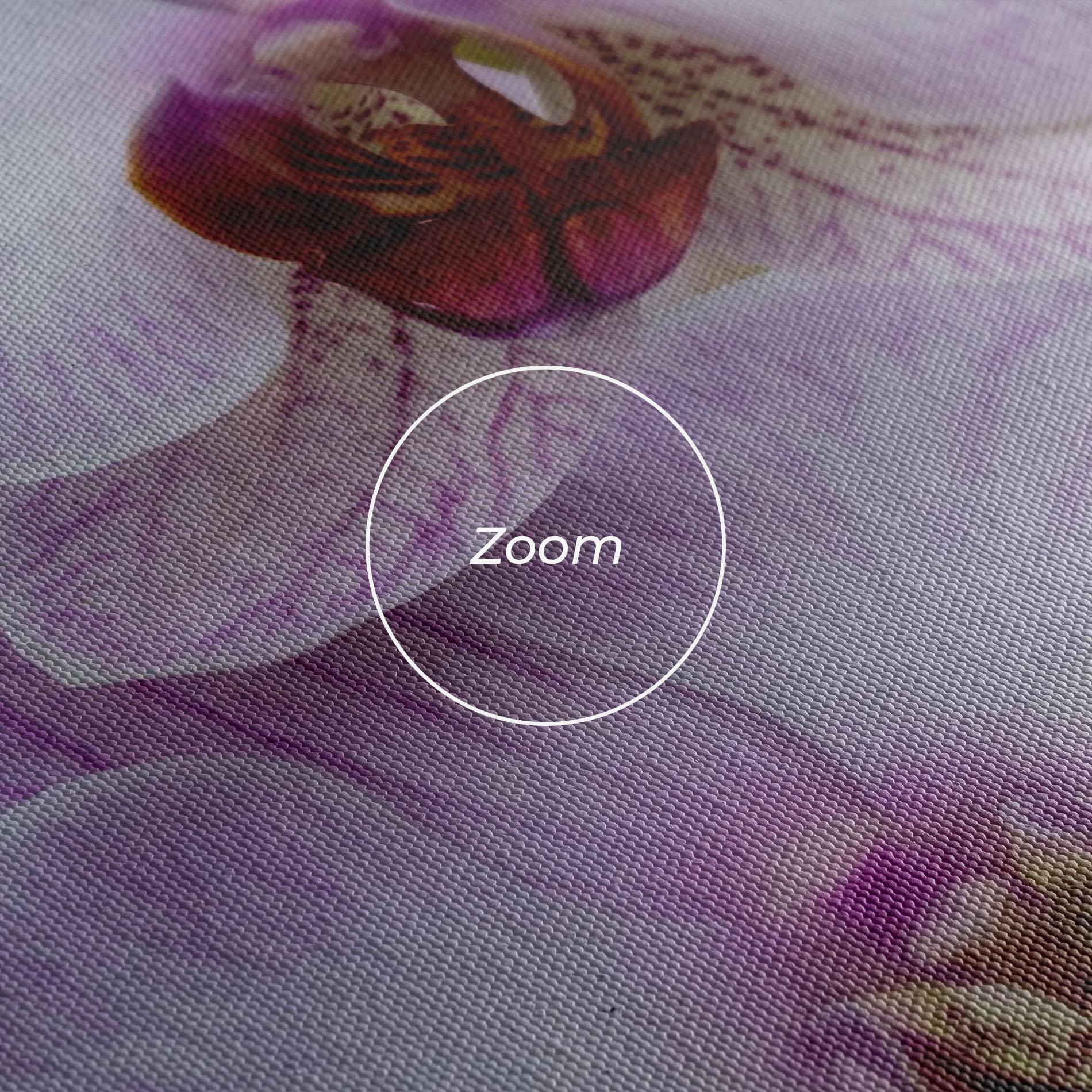 Obraz na Płótnie Garden Light Purple Orchid mockup 3