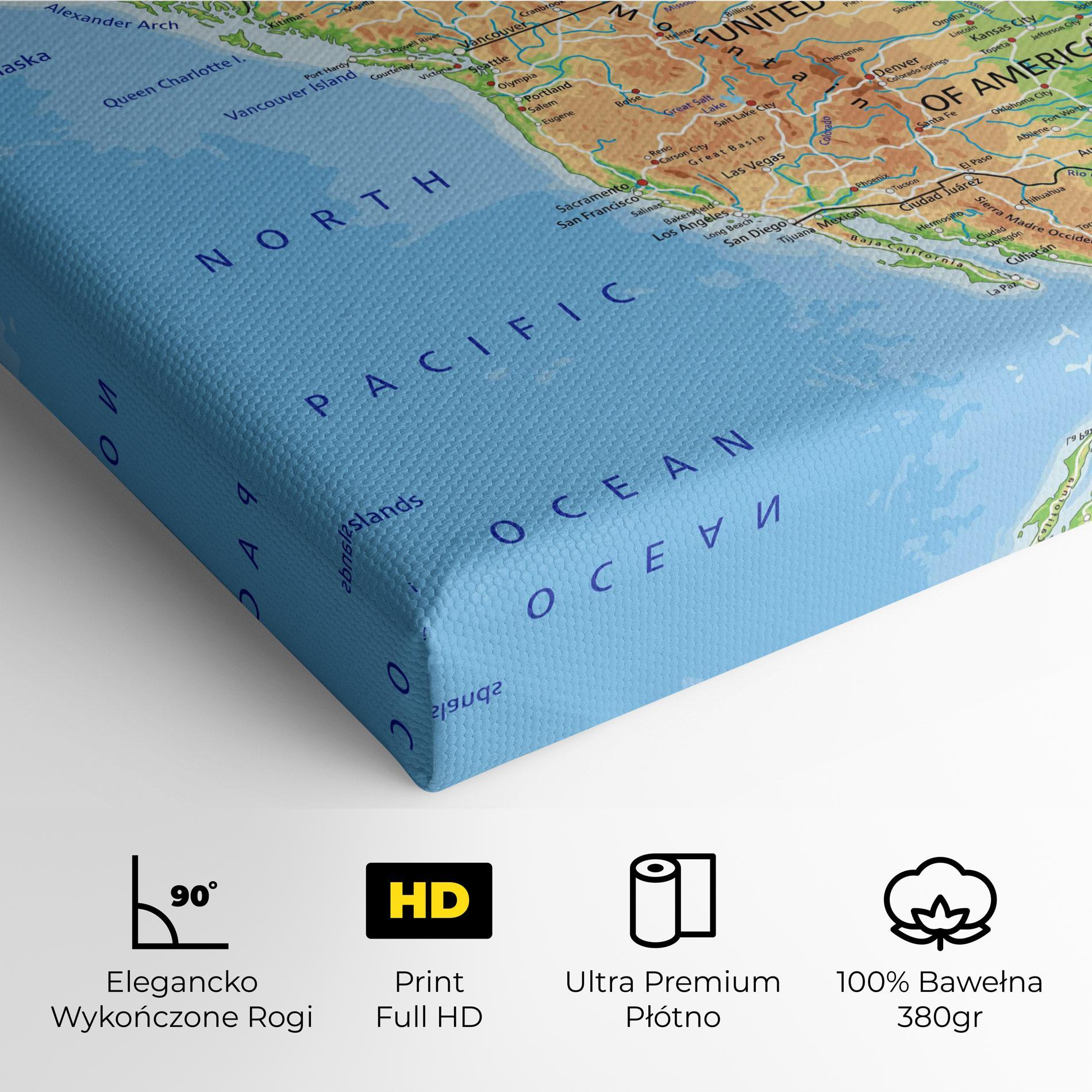 Obraz na Płótnie Canada mockup 4