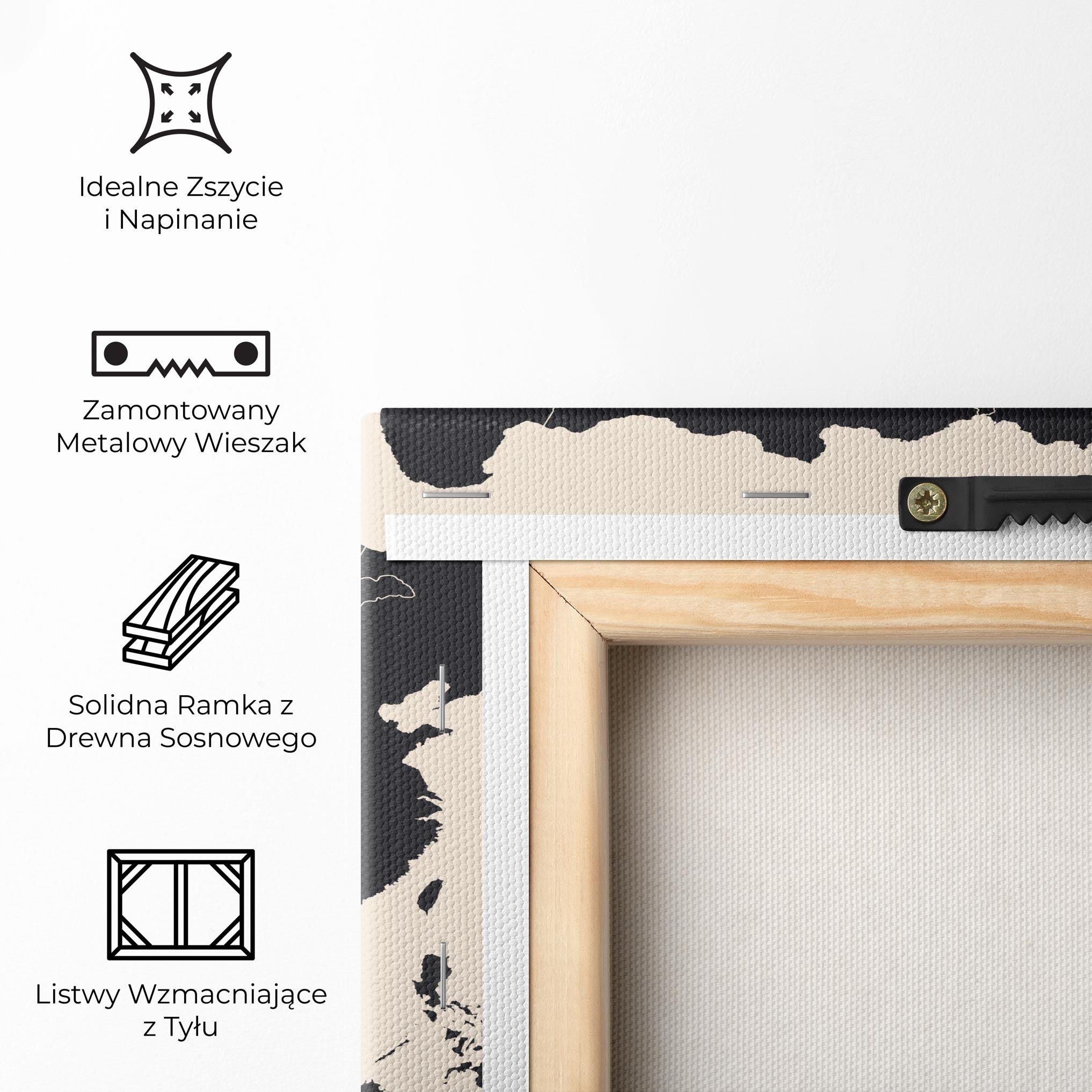 Obraz na Płótnie Asia Continent mockup 5