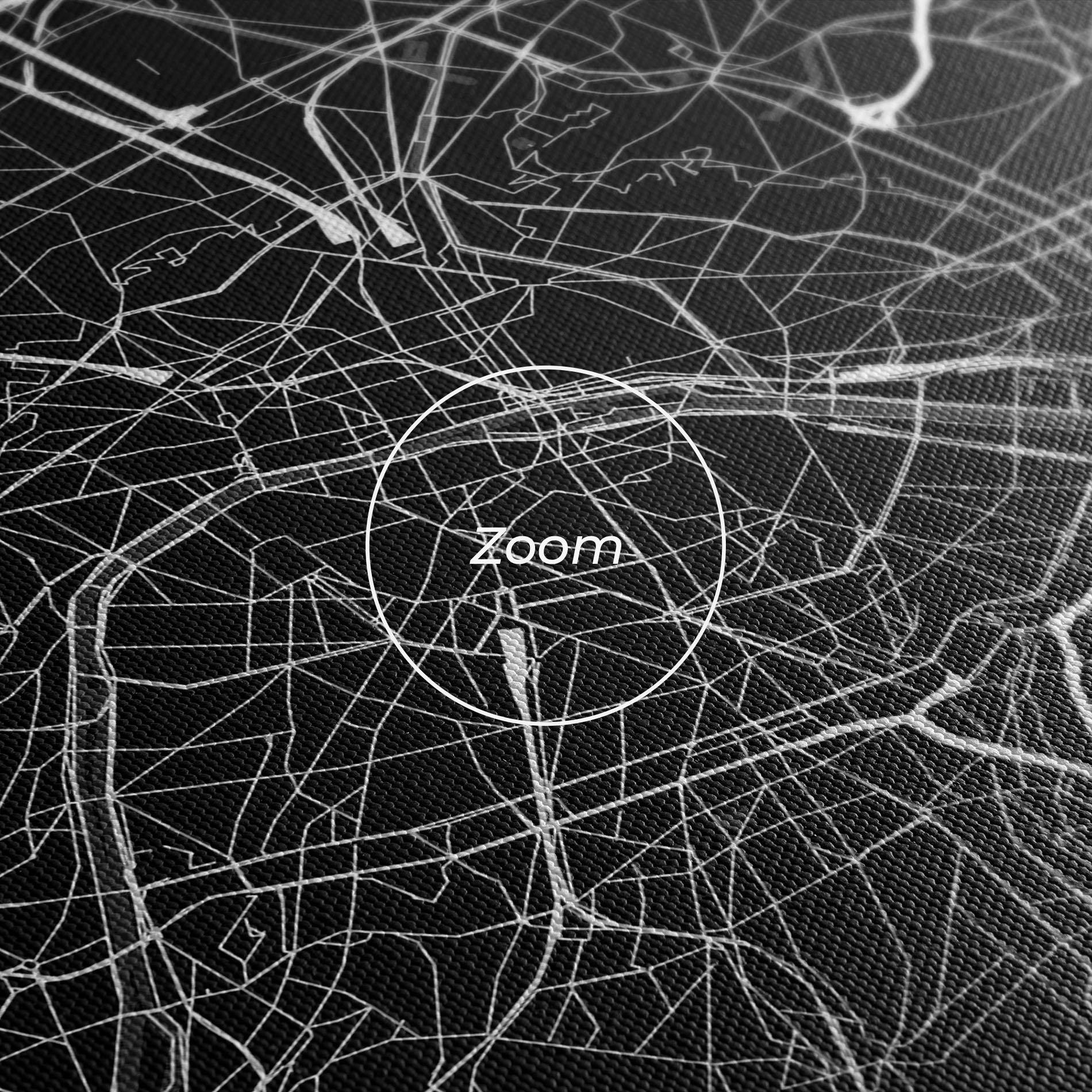 Obraz na Płótnie White Line City mockup 3