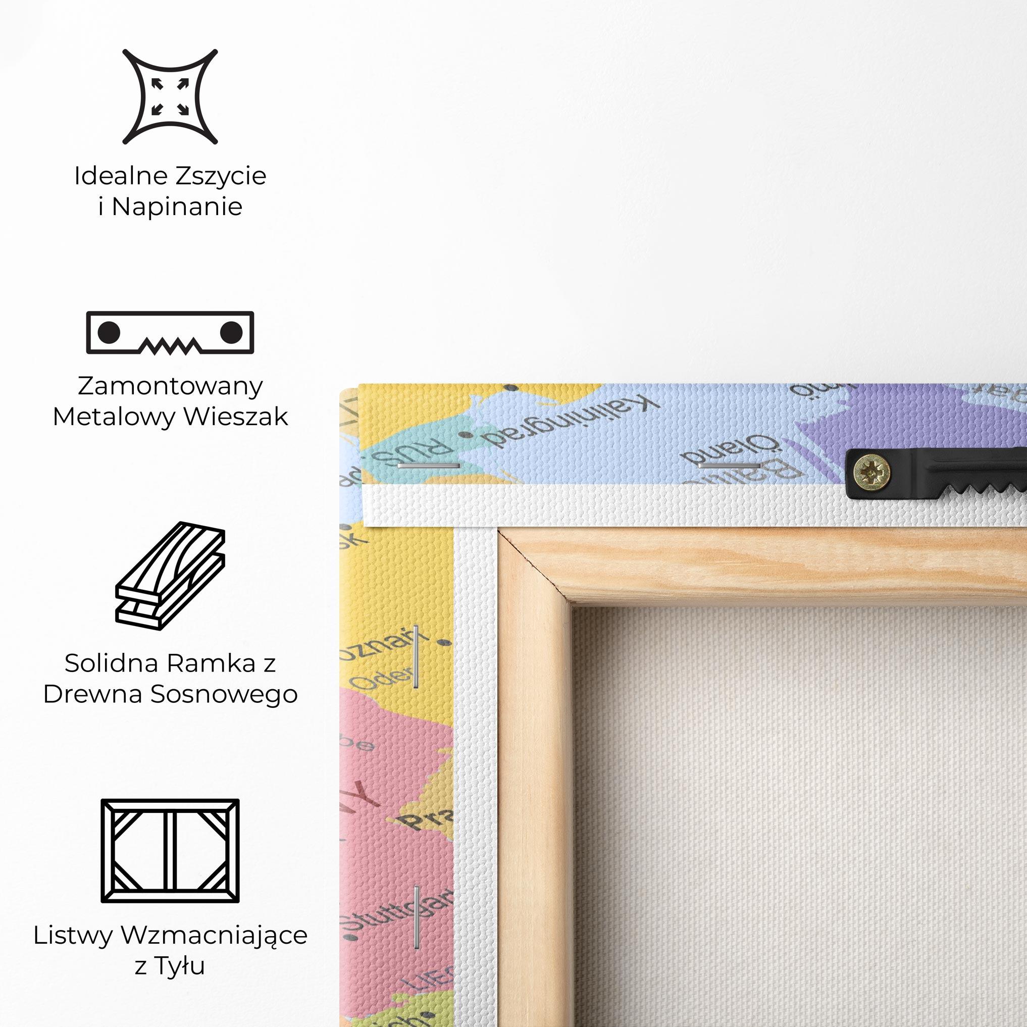 Obraz na Płótnie Belgium Close Up mockup 5