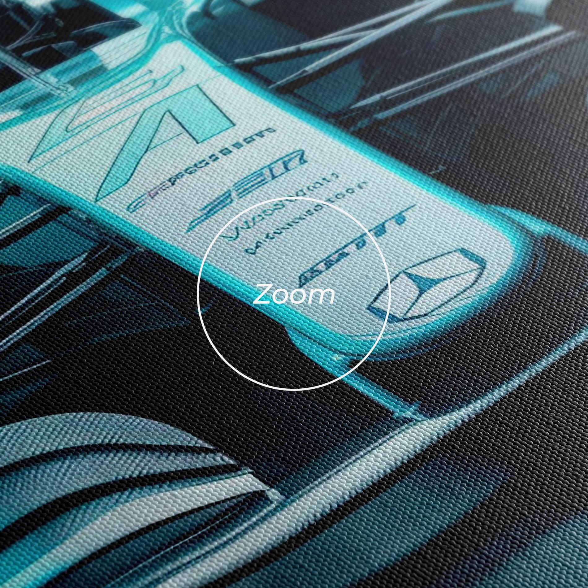 Obraz na Płótnie F1 Smoke Cars mockup 3