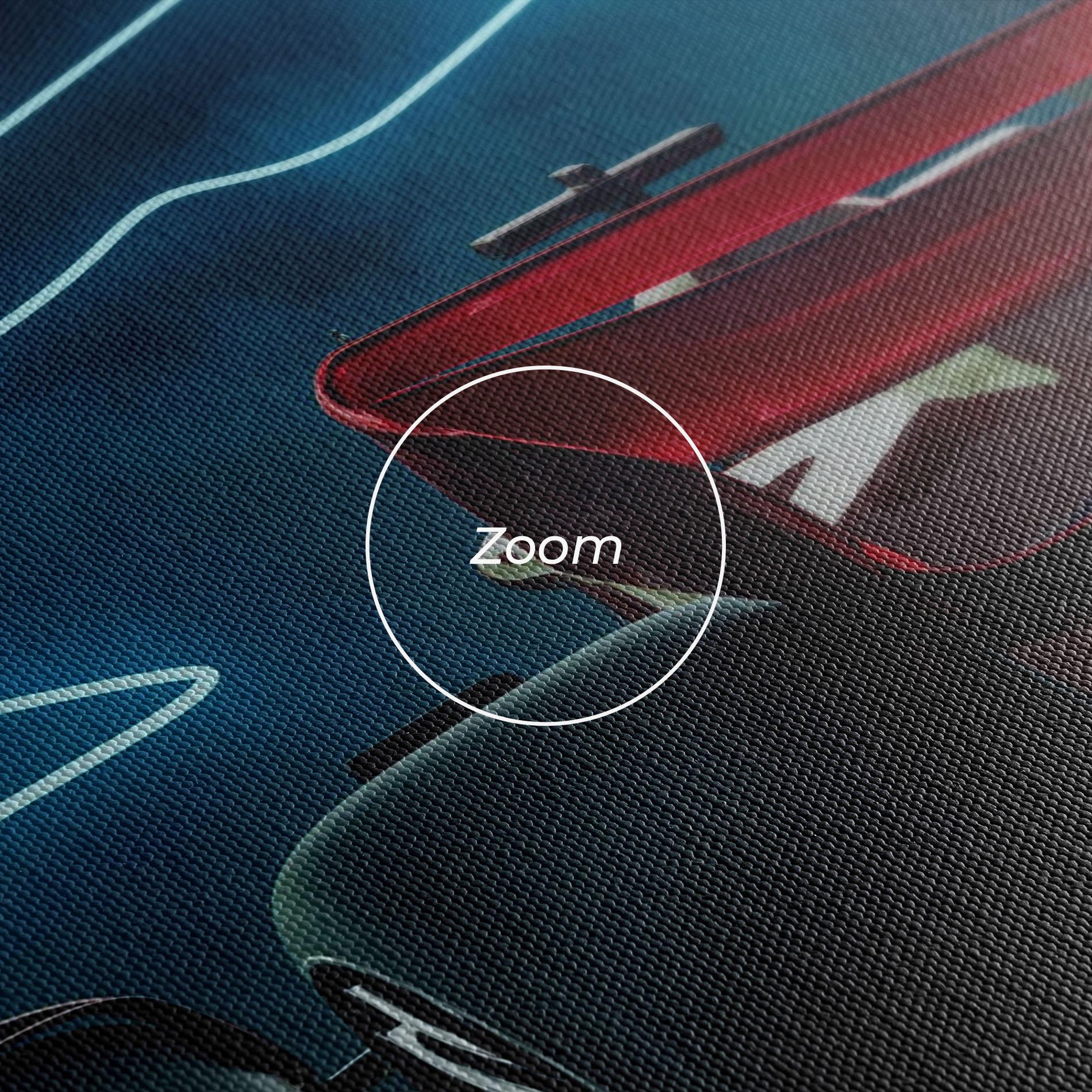 Obraz na Płótnie Race Car F1 mockup 3