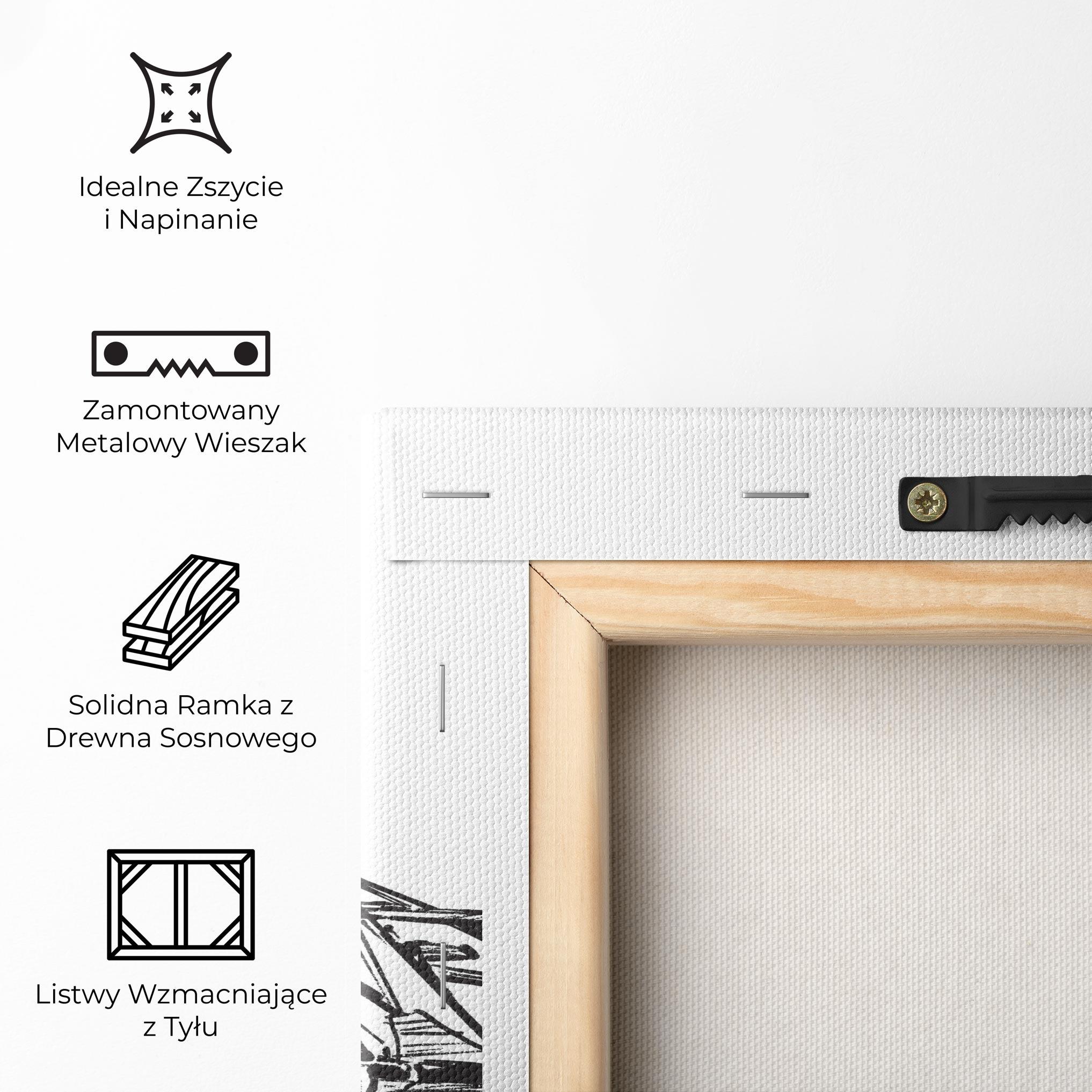 Obraz na Płótnie Black Line F1 mockup 5